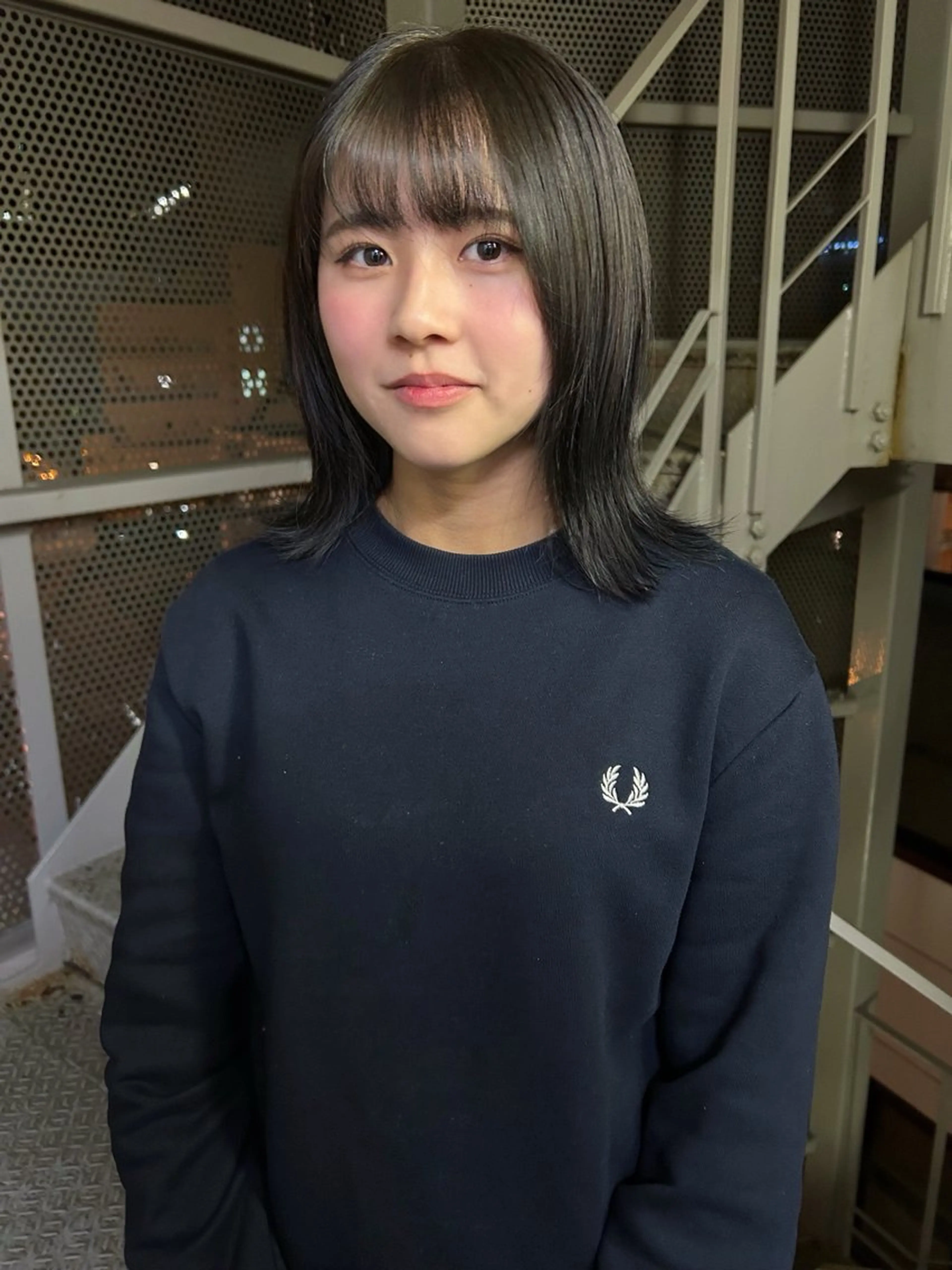 ミディアム カラー 伊藤 皓亮のヘアスタイル