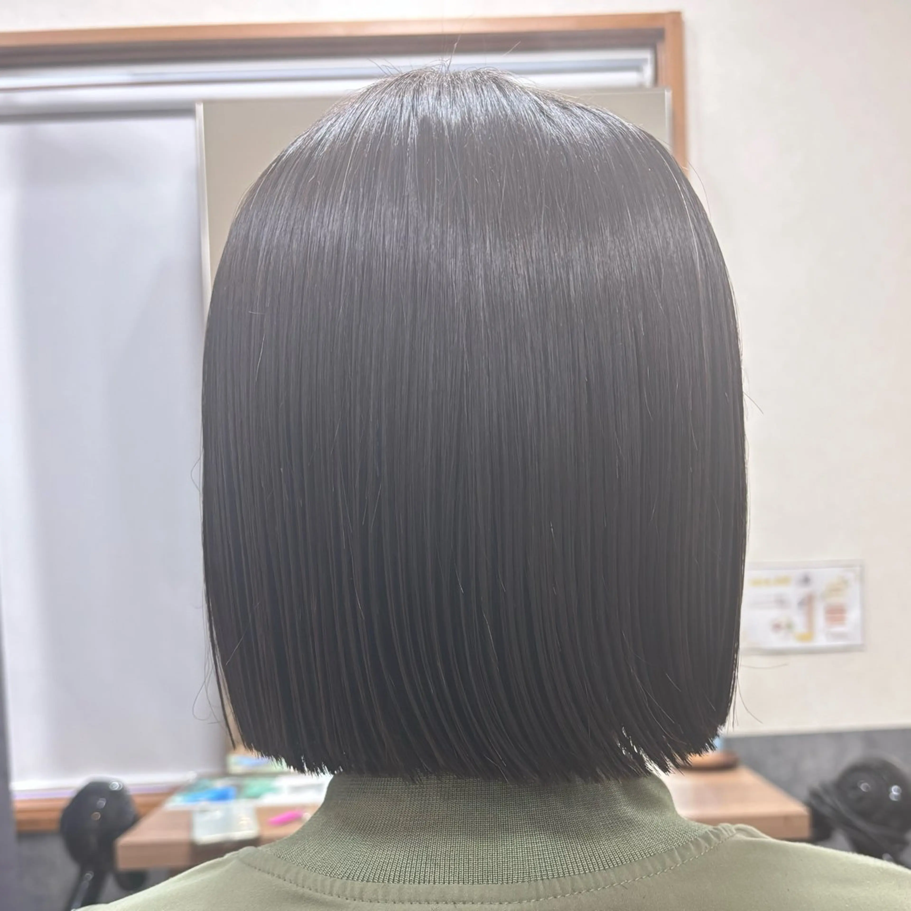 ショート パーマ ボブ 縮毛矯正 カット 縮毛矯正 トリートメント 竹内 滉太のヘアスタイル