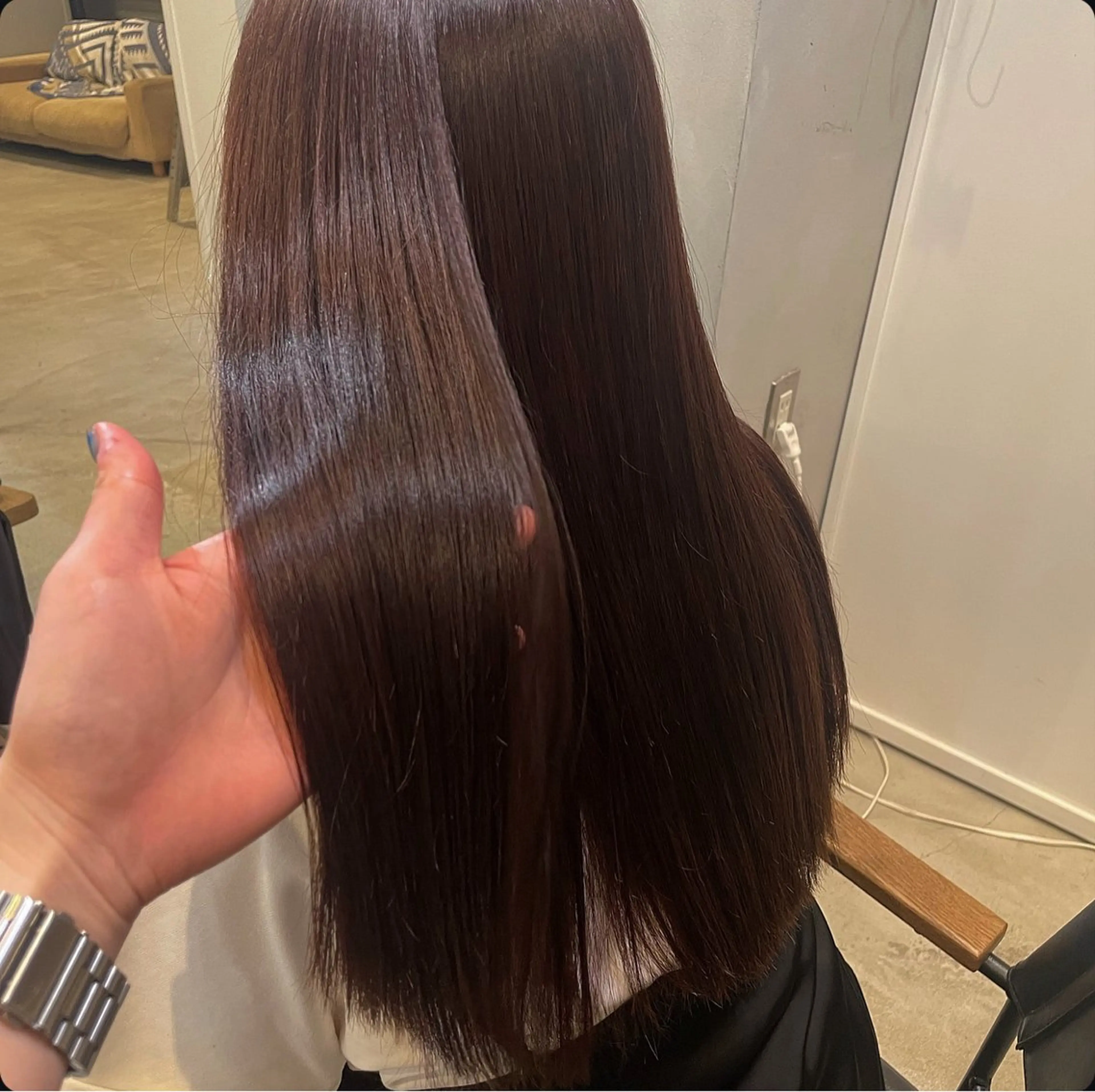 カラー ブリーチ ブリーチなしカラー ヘアカラー Revie  hair所属・福田ひより🐥 ワンカラー/ブリーチのヘアスタイル