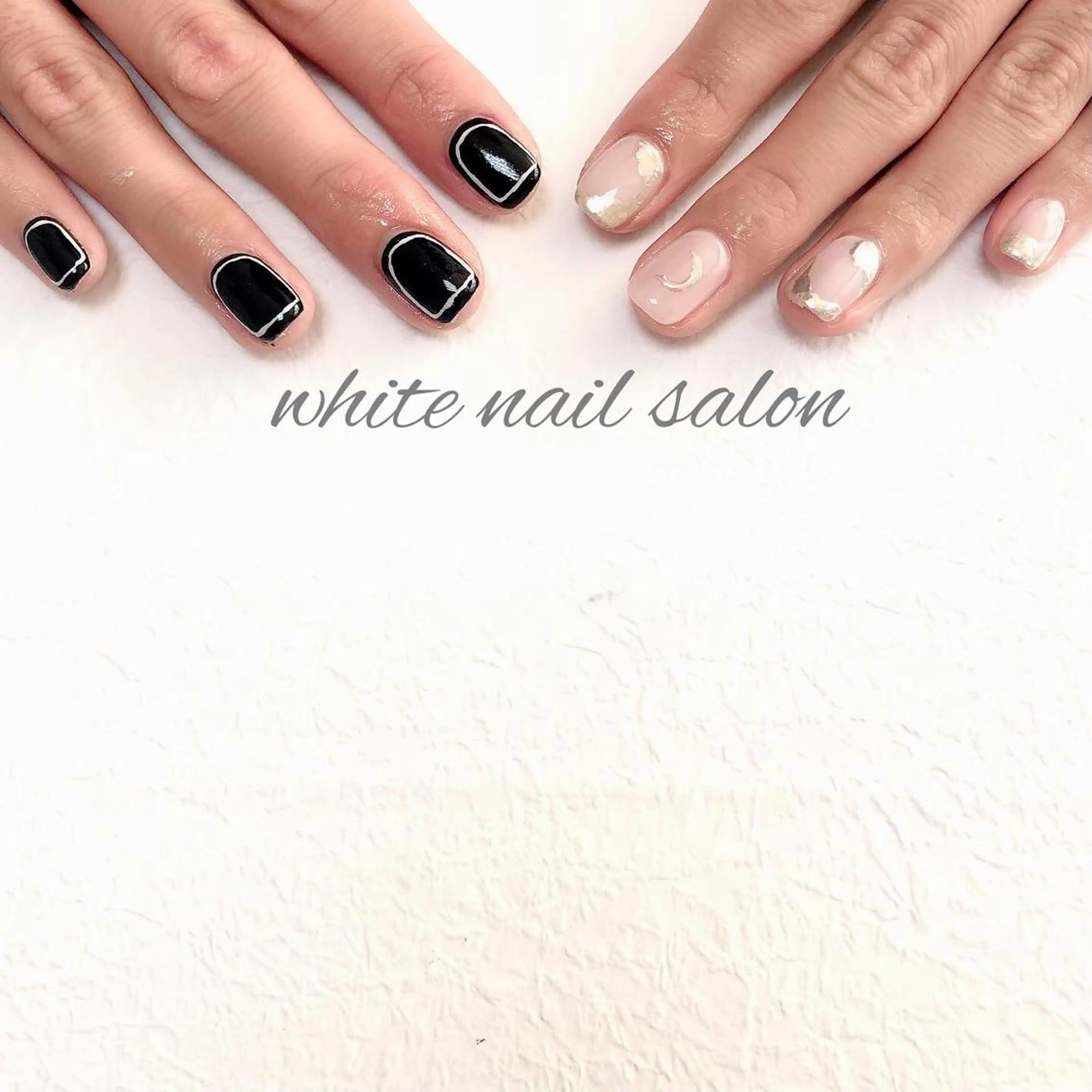 ネイル ジェルネイル ハードジェル 持ち込み ソフトジェル ハンドネイル white nail salonのネイルデザイン