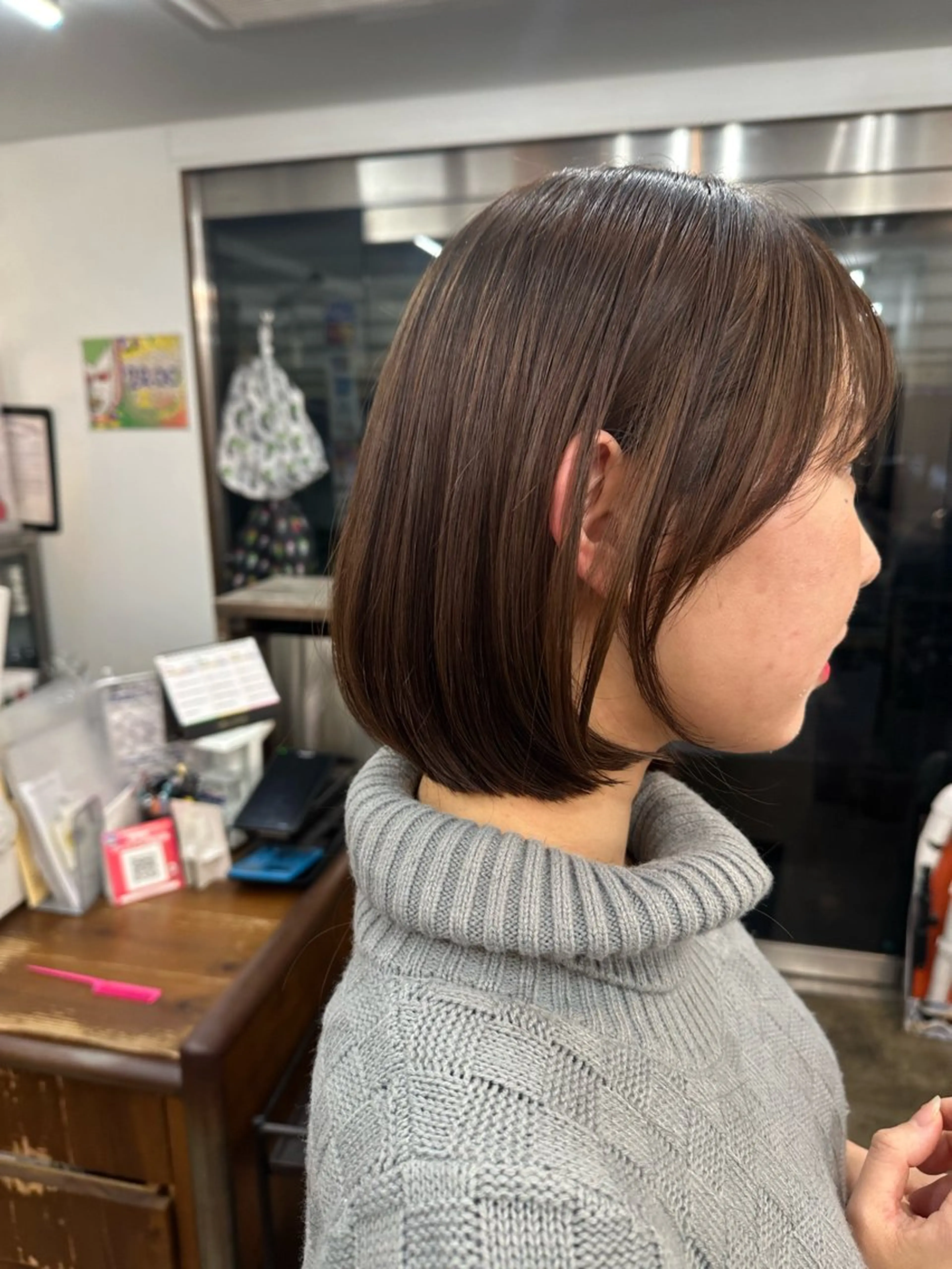 ショート 顔周りカット ASTRO design of hair所属・メンズ/似合わせ✂️ 田中 梨瑚のヘアスタイル