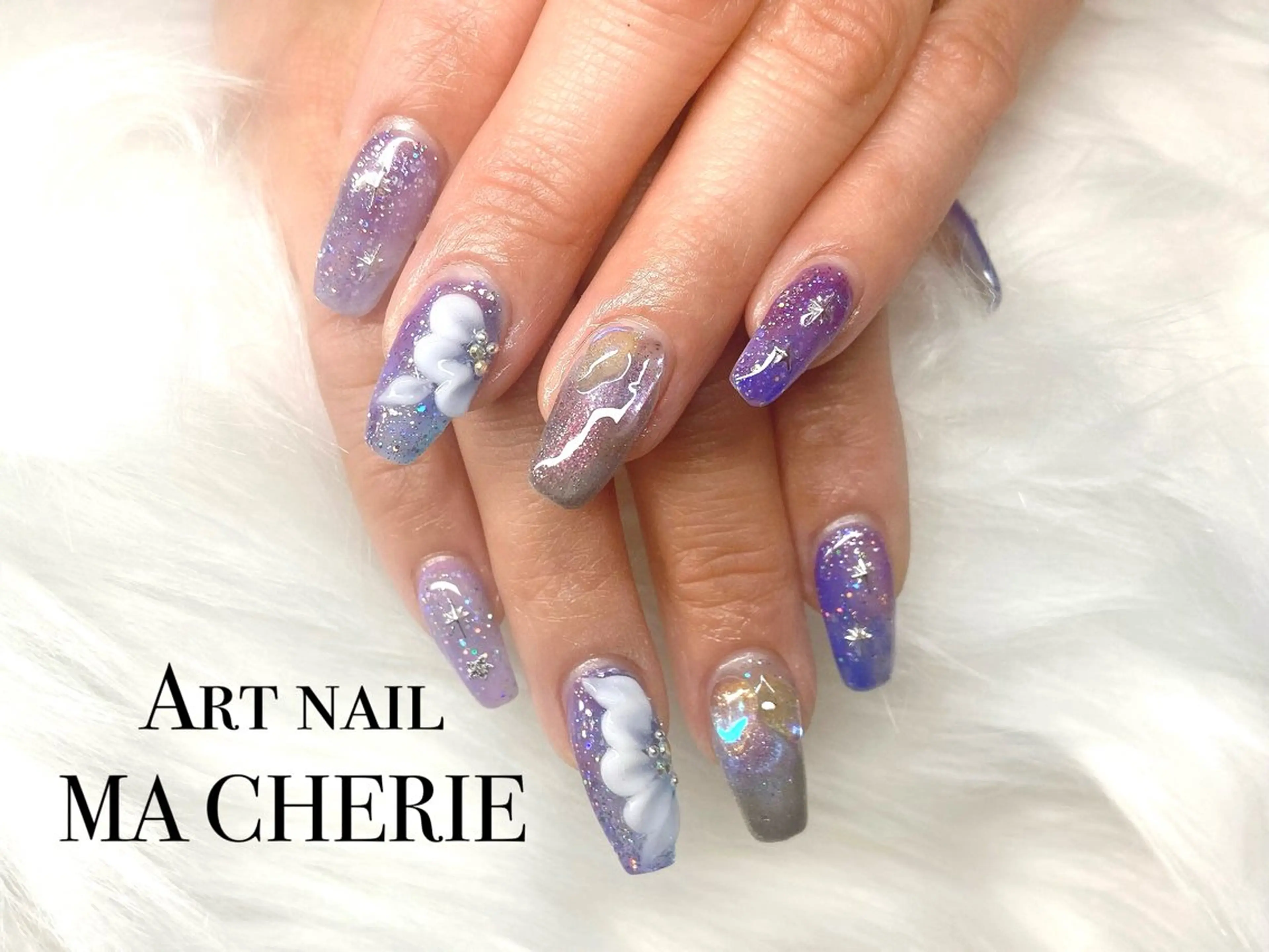 ネイル Art nail MA CHERIE所属・Mii MA CHERIEのネイルデザイン