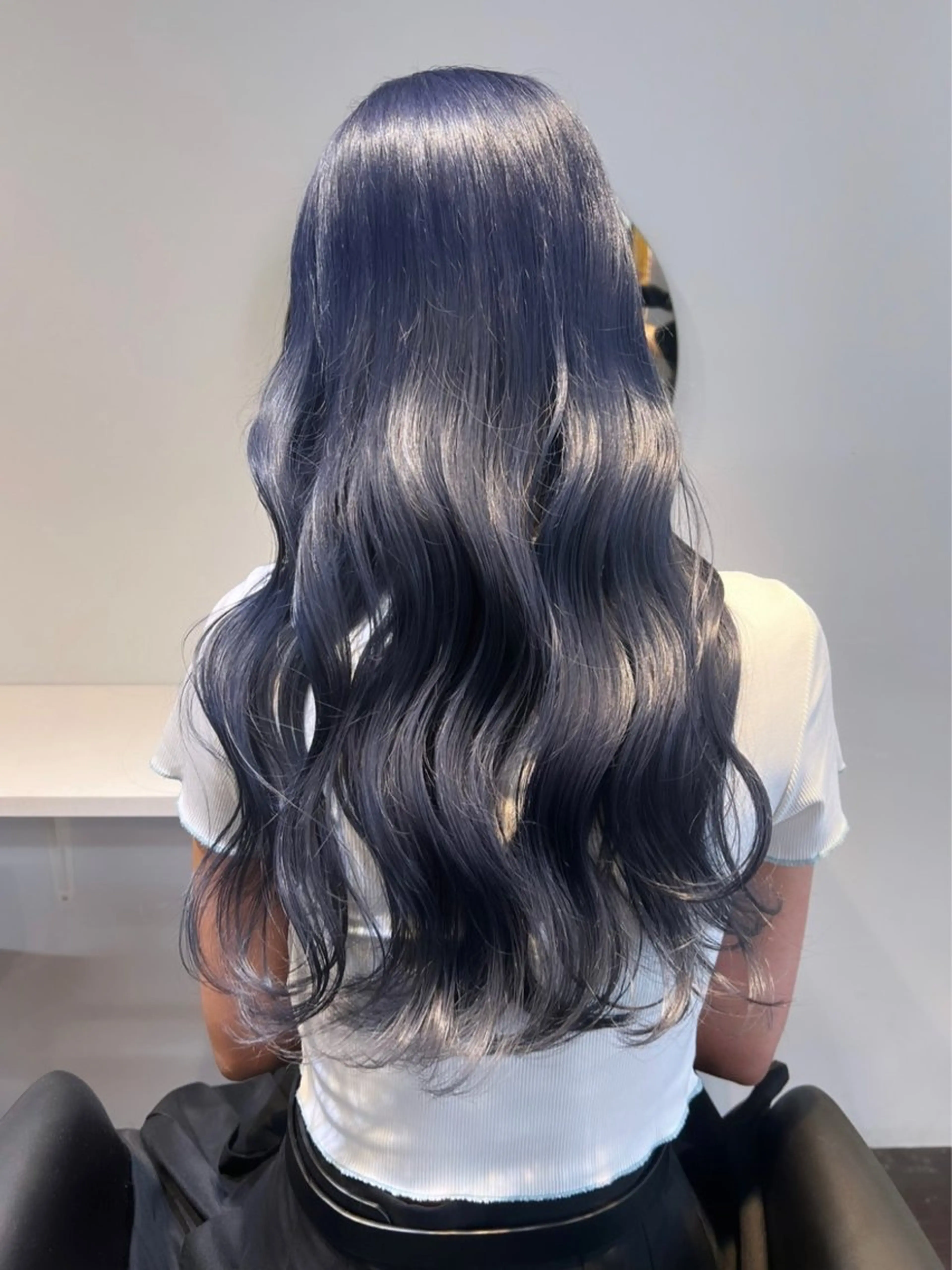 ロング カラー ブリーチ ケアブリーチ 透明感カラー デザインカラー ダブルカラー nendo_hair所属・ハイトーン/ブリーチ レイヤーsonokaのヘアスタイル