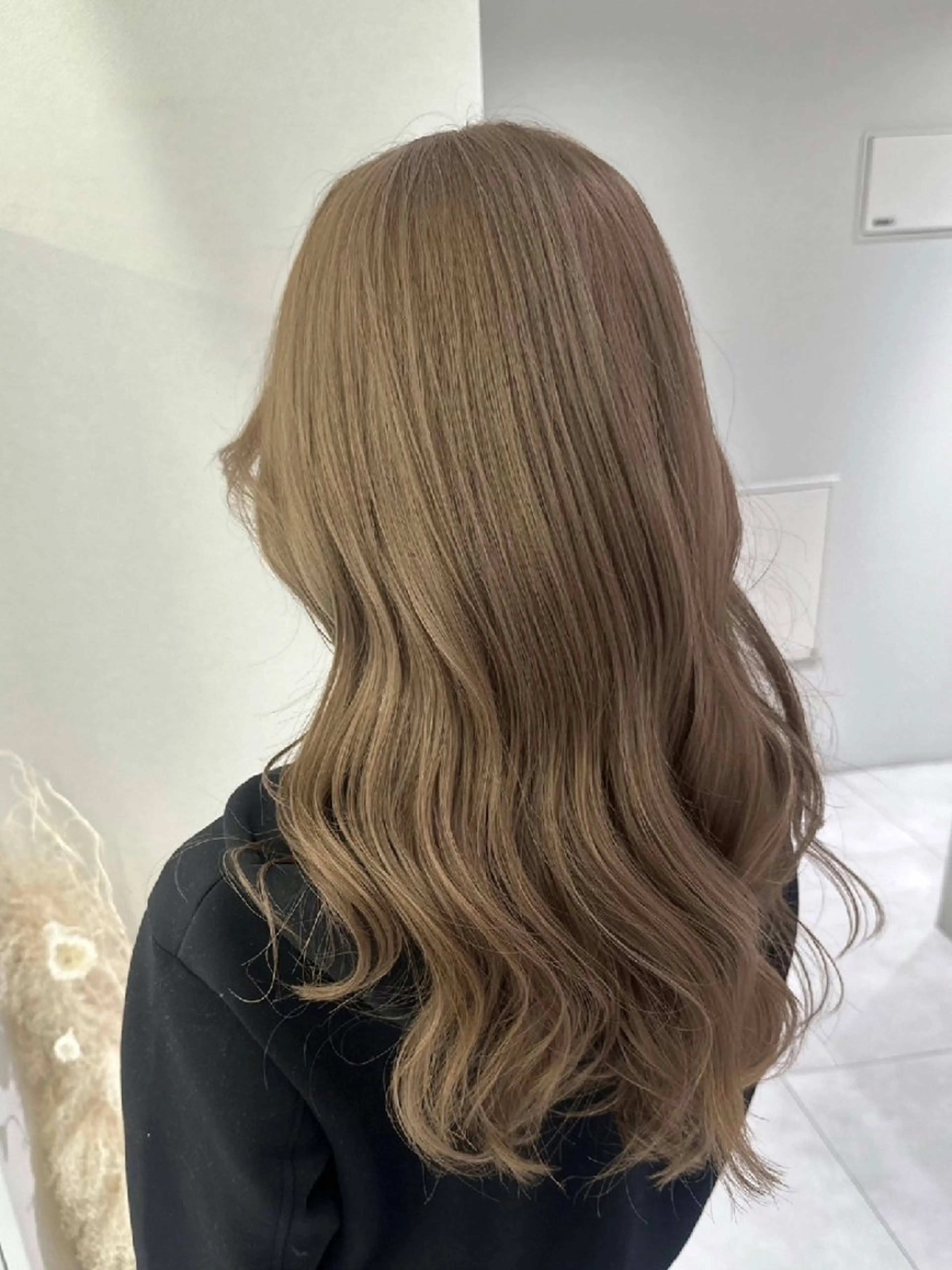 ロング カラー ヘアカラー ate.心斎橋 髪質改善のヘアスタイル