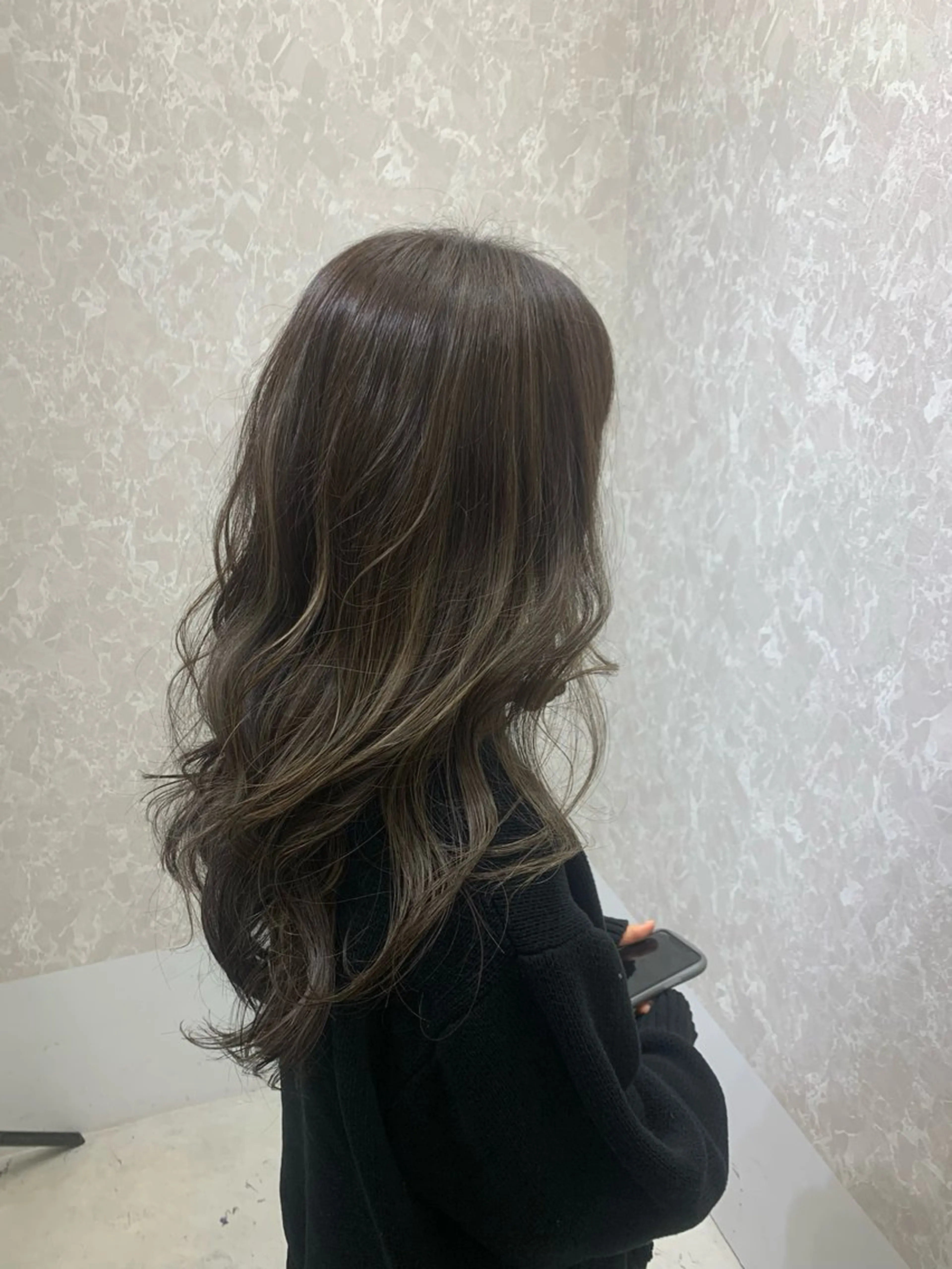 カラー ✂︎GLITTER ✂︎東ヶ崎　湧✂︎のヘアスタイル