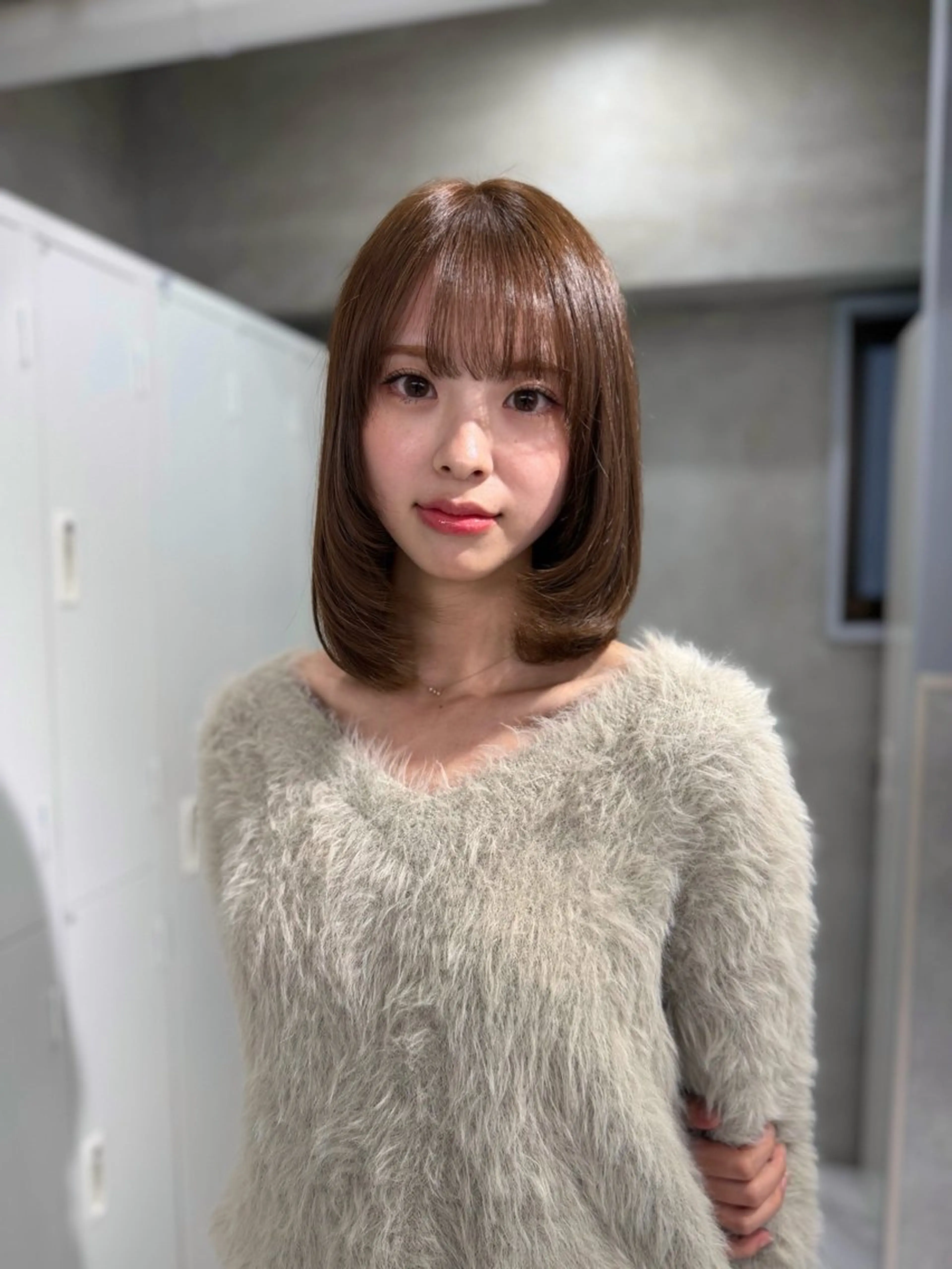 [イチオシmenu📜✨️]  ブリーチなしWカラー➕カットの写真