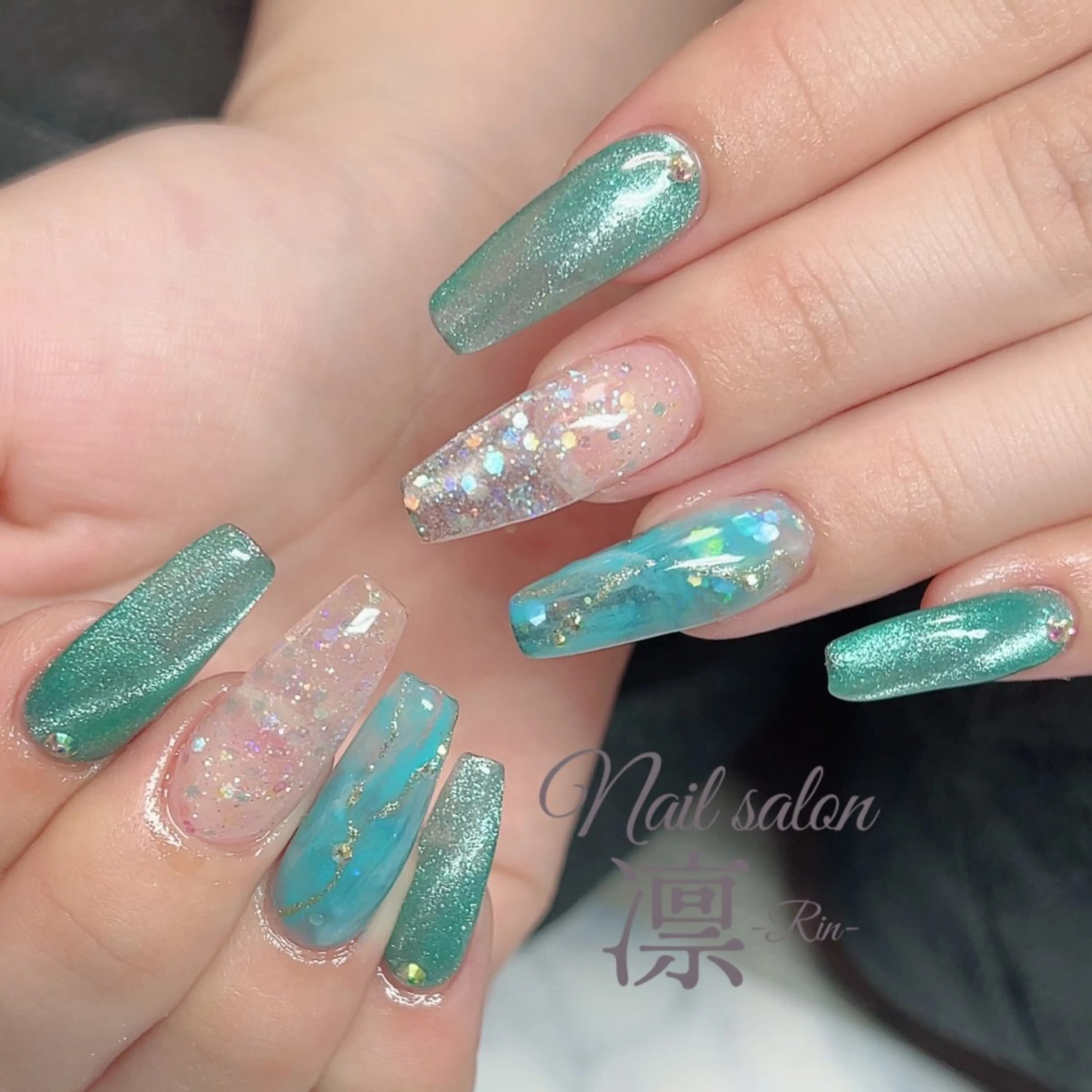 ネイル スカルプネイル private salon凛のネイルデザイン