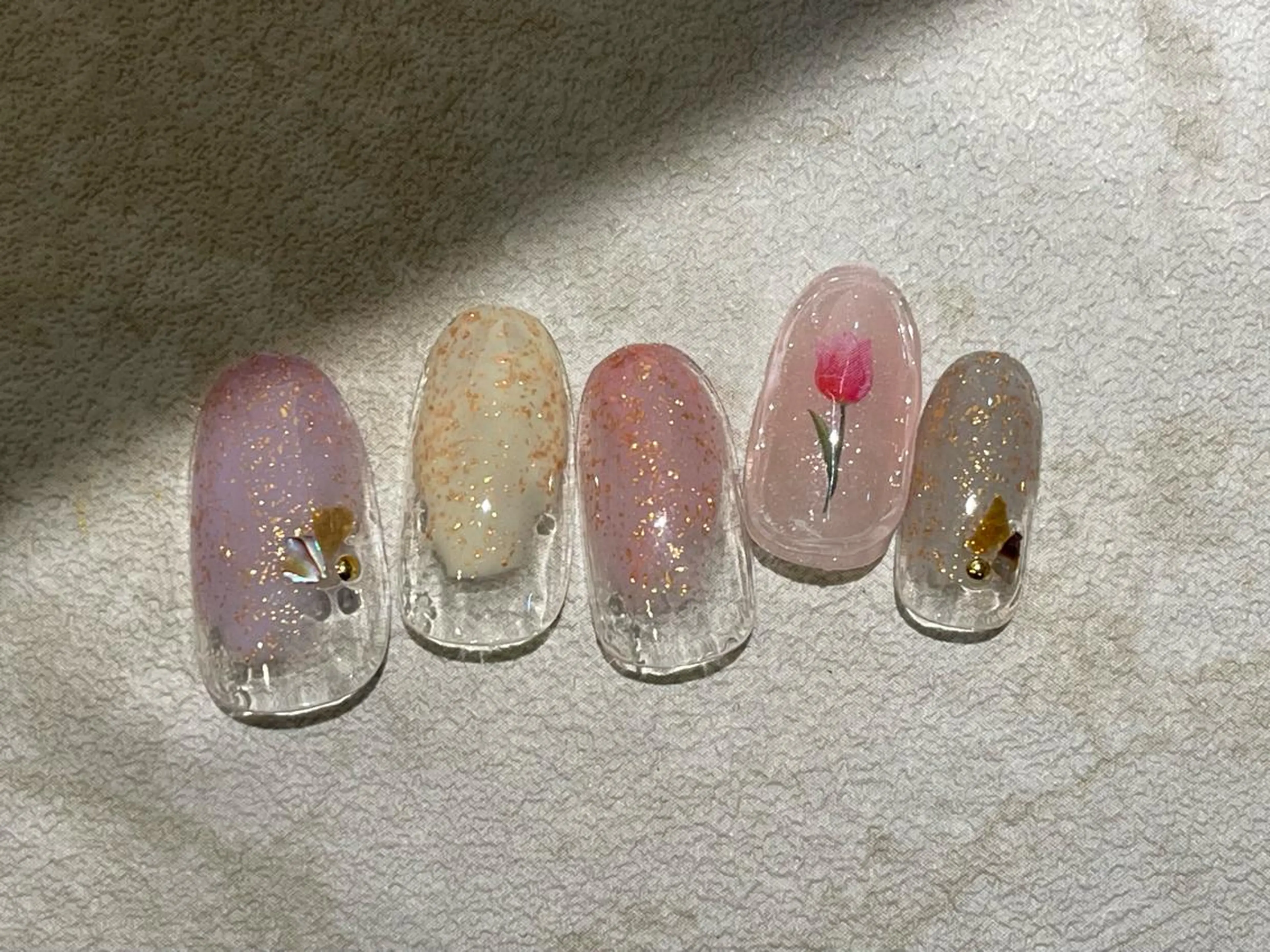 ネイル 春ネイル ハンドネイル Nail Katoのネイルデザイン