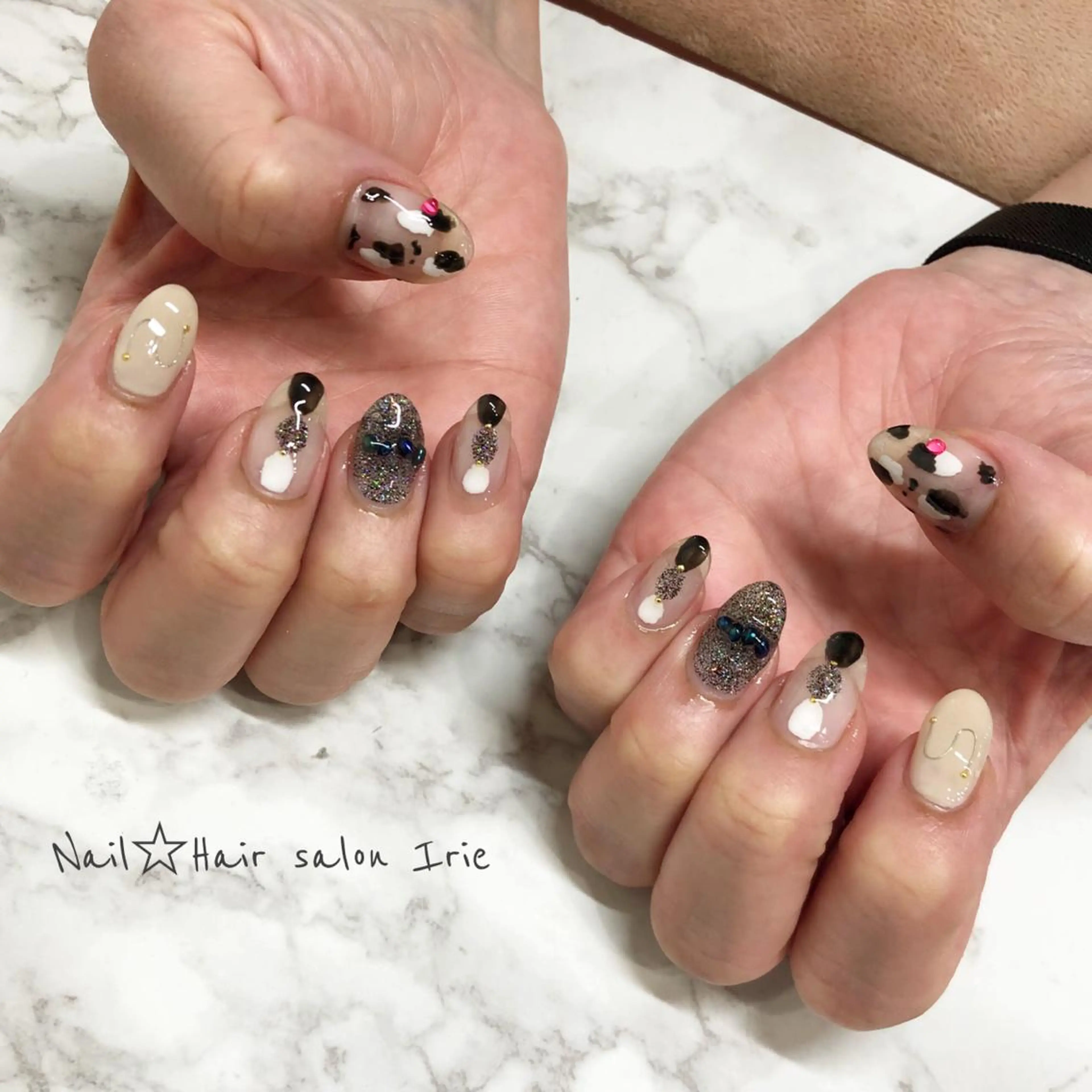 ネイル ハンドネイル Hair salon Irie所属・與儀 知佳のネイルデザイン