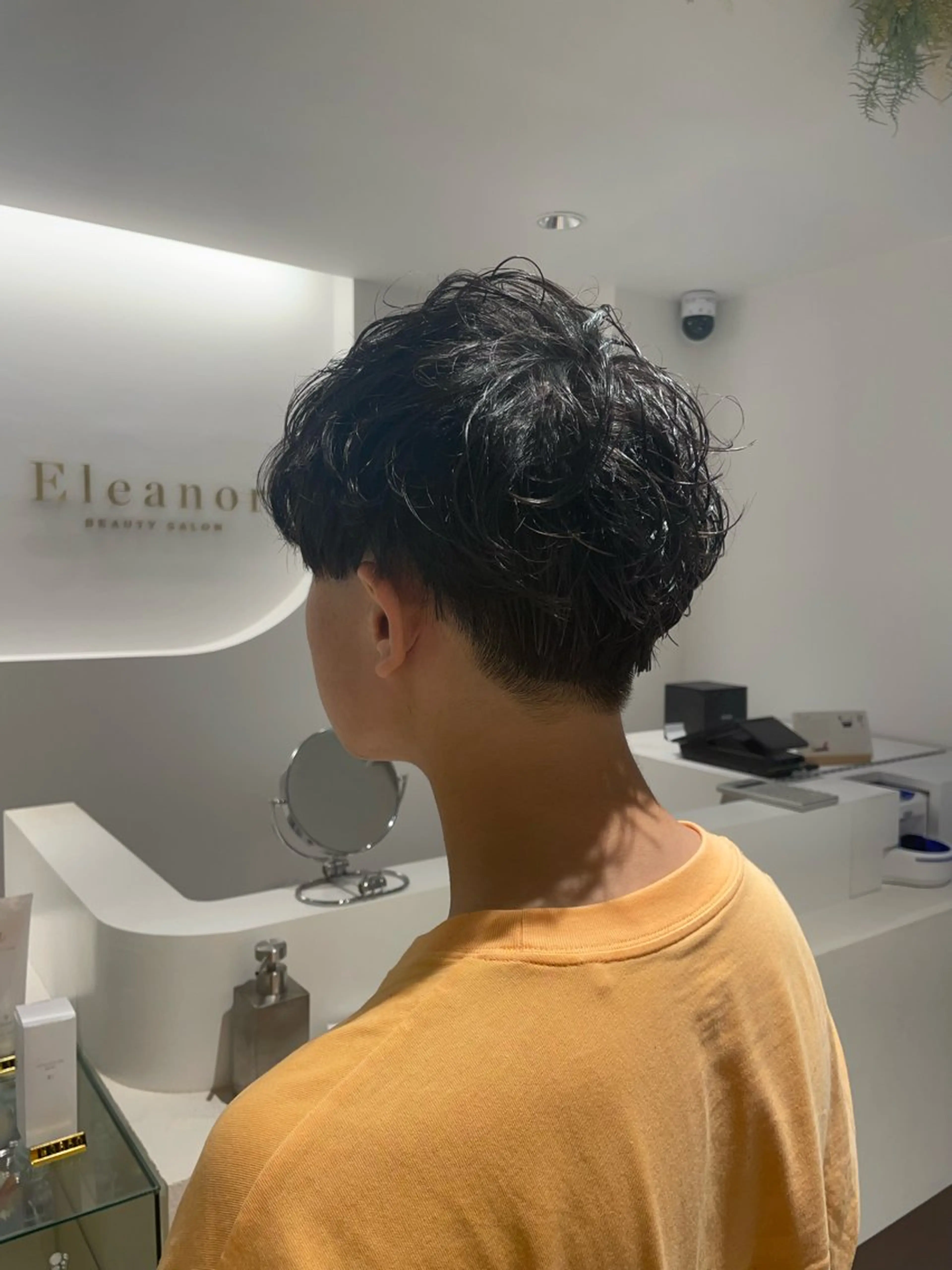 ショート メンズ カット パーマ Jr.stylist 彩乃のヘアスタイル