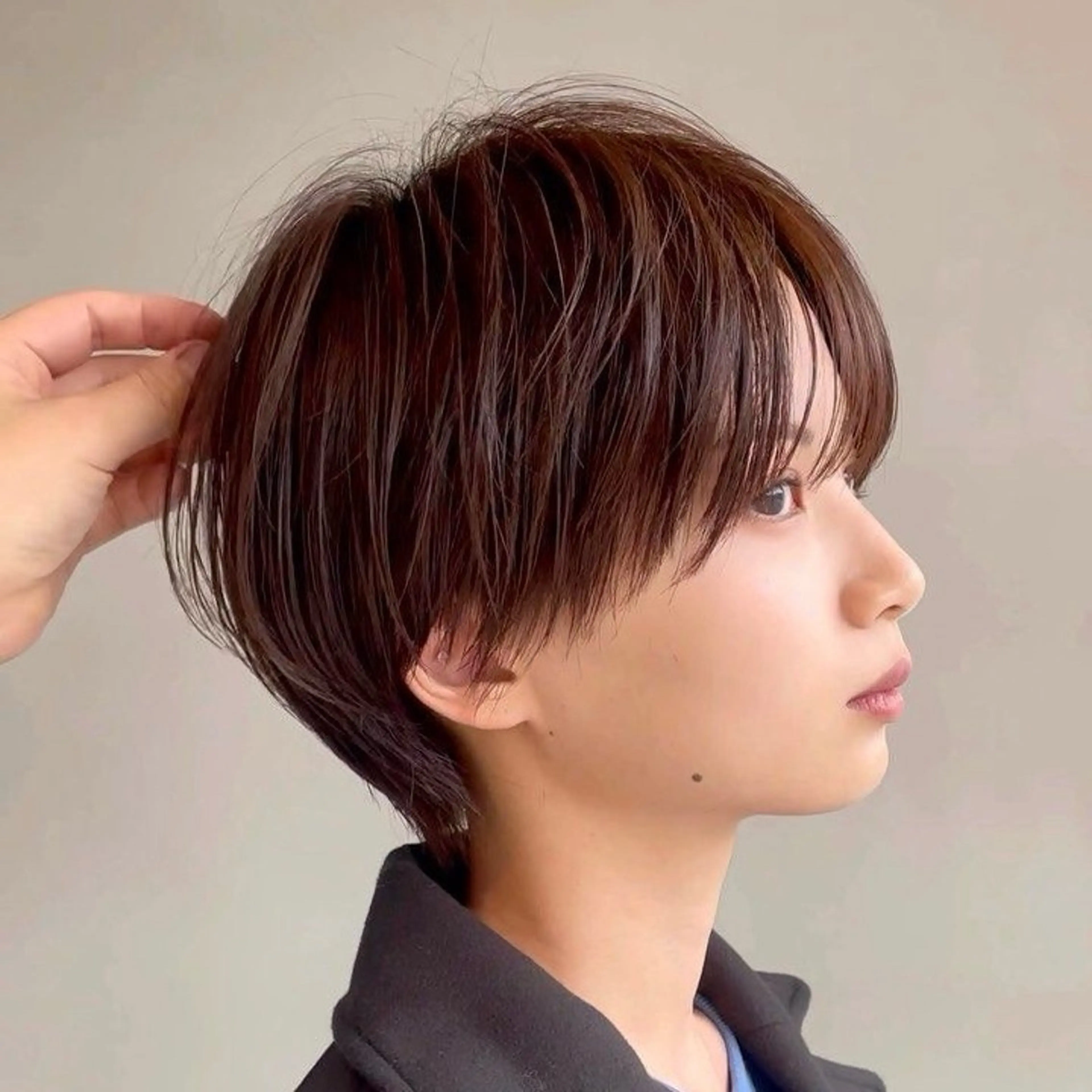 ショート ハイトーン×ショート /RINのヘアスタイル