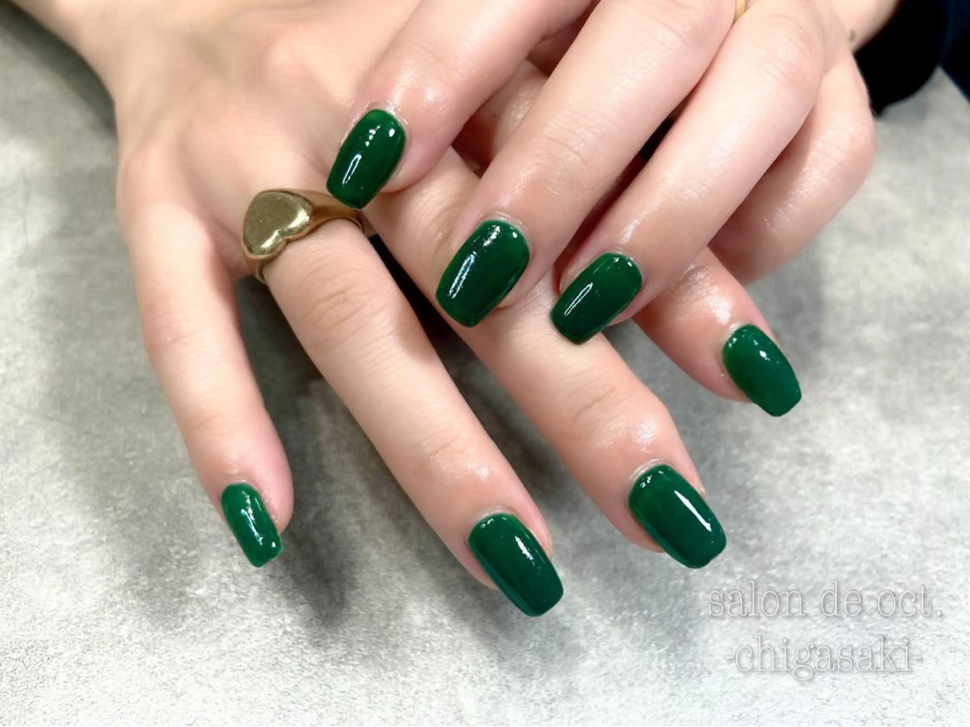 ネイル ワンカラーネイル salon de oct.のネイルデザイン