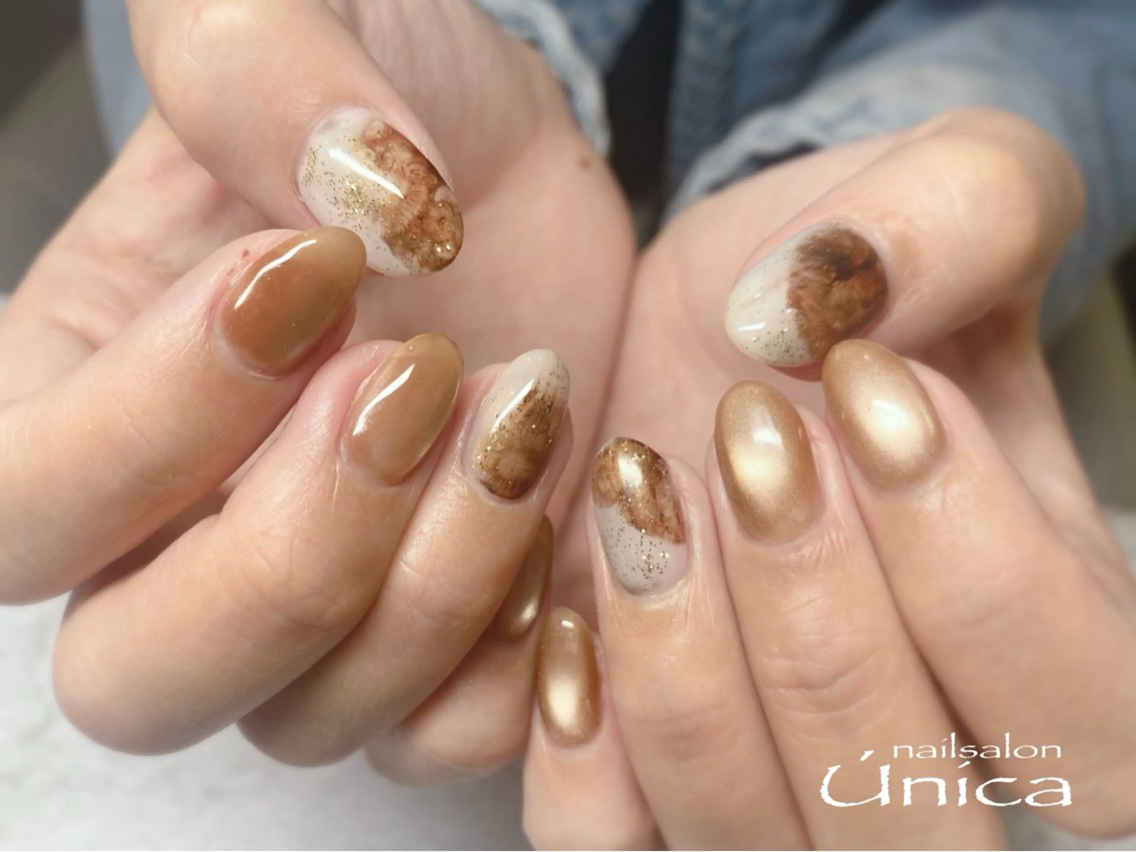 ネイル ハンドネイル nailsalon Única　ウニカのネイルデザイン