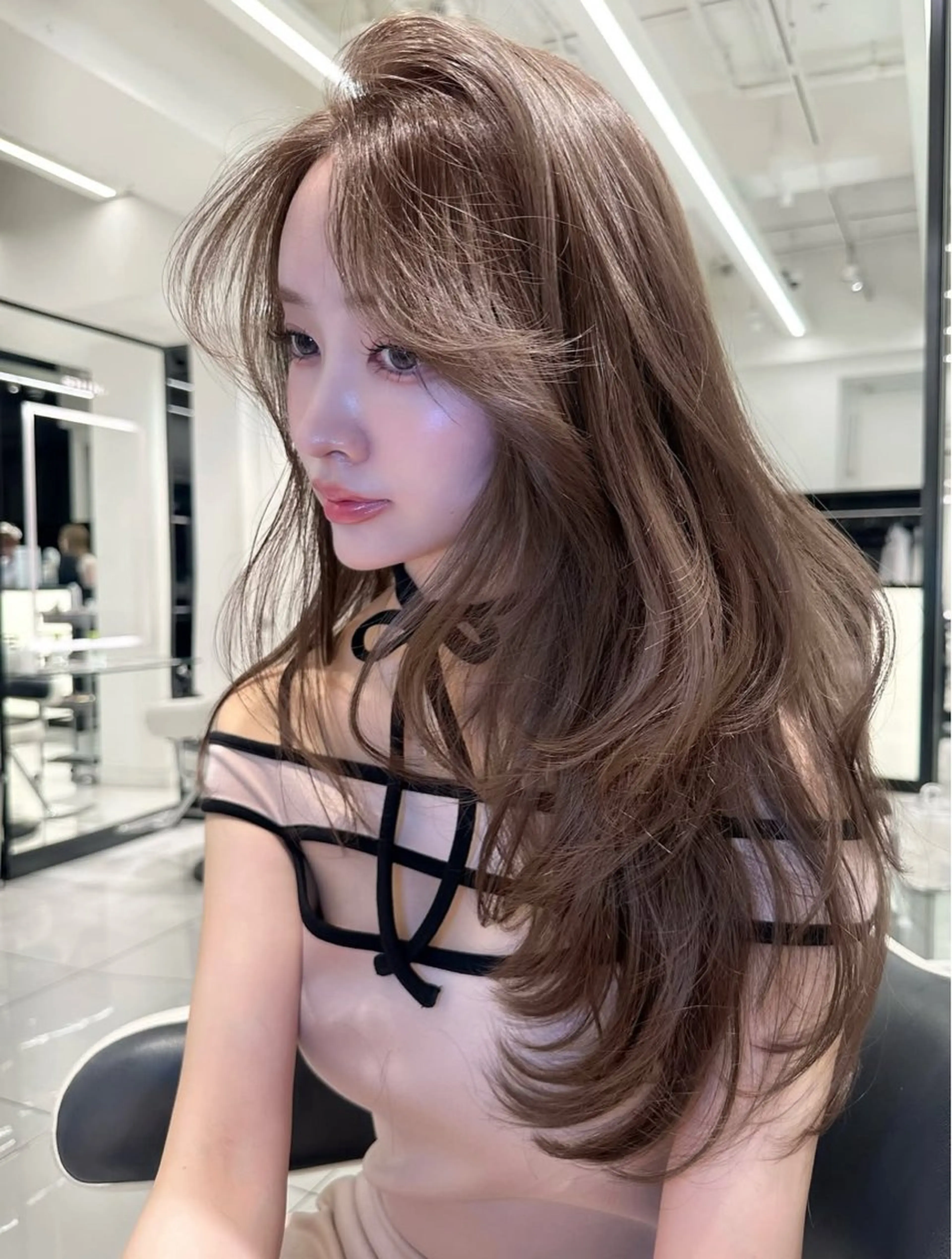 ロング レイヤーカット MAEUL ／shioriのヘアスタイル