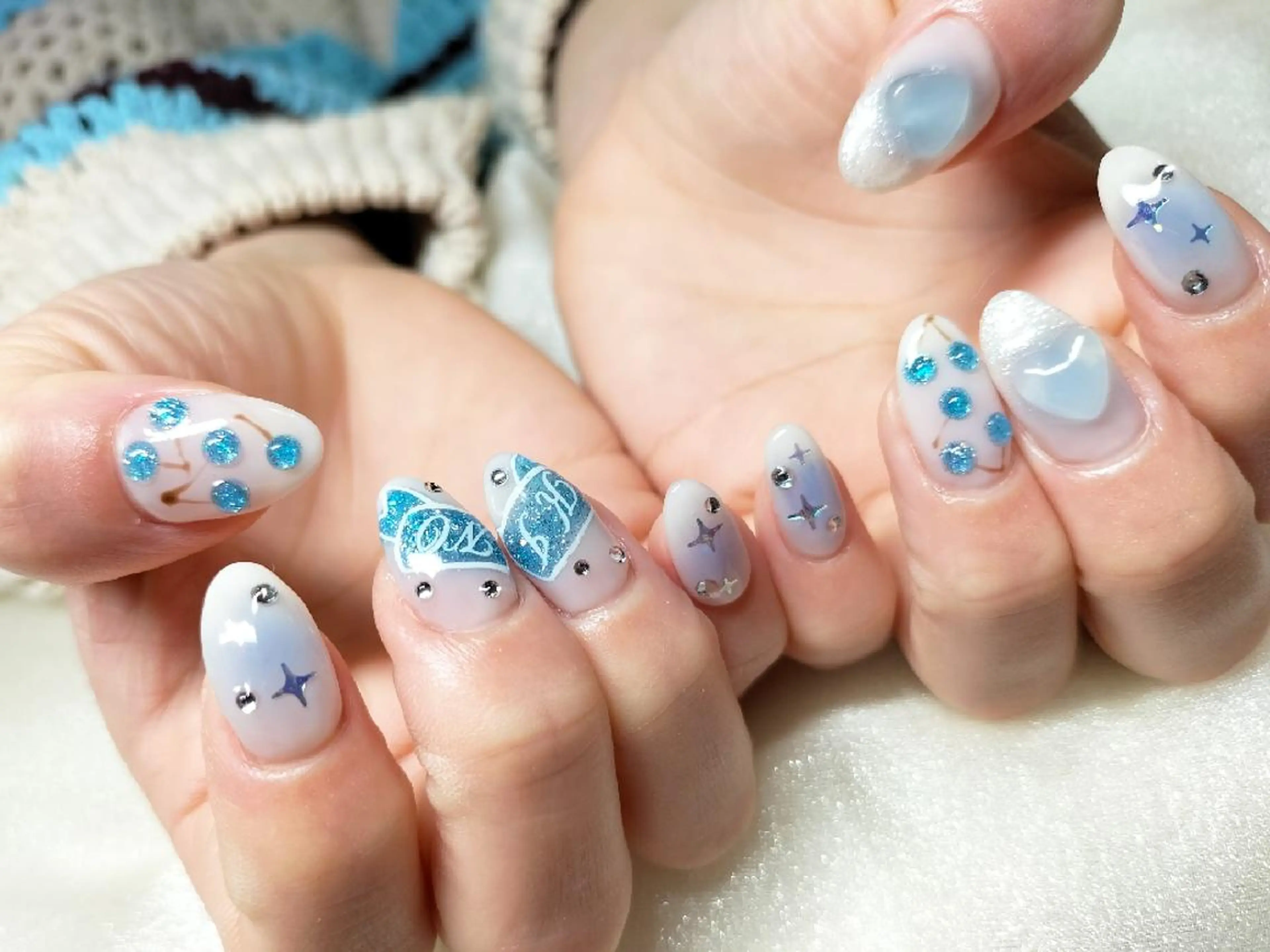 ネイル 持ち込み ハンドネイル ネイルサロン  STELLAのネイルデザイン