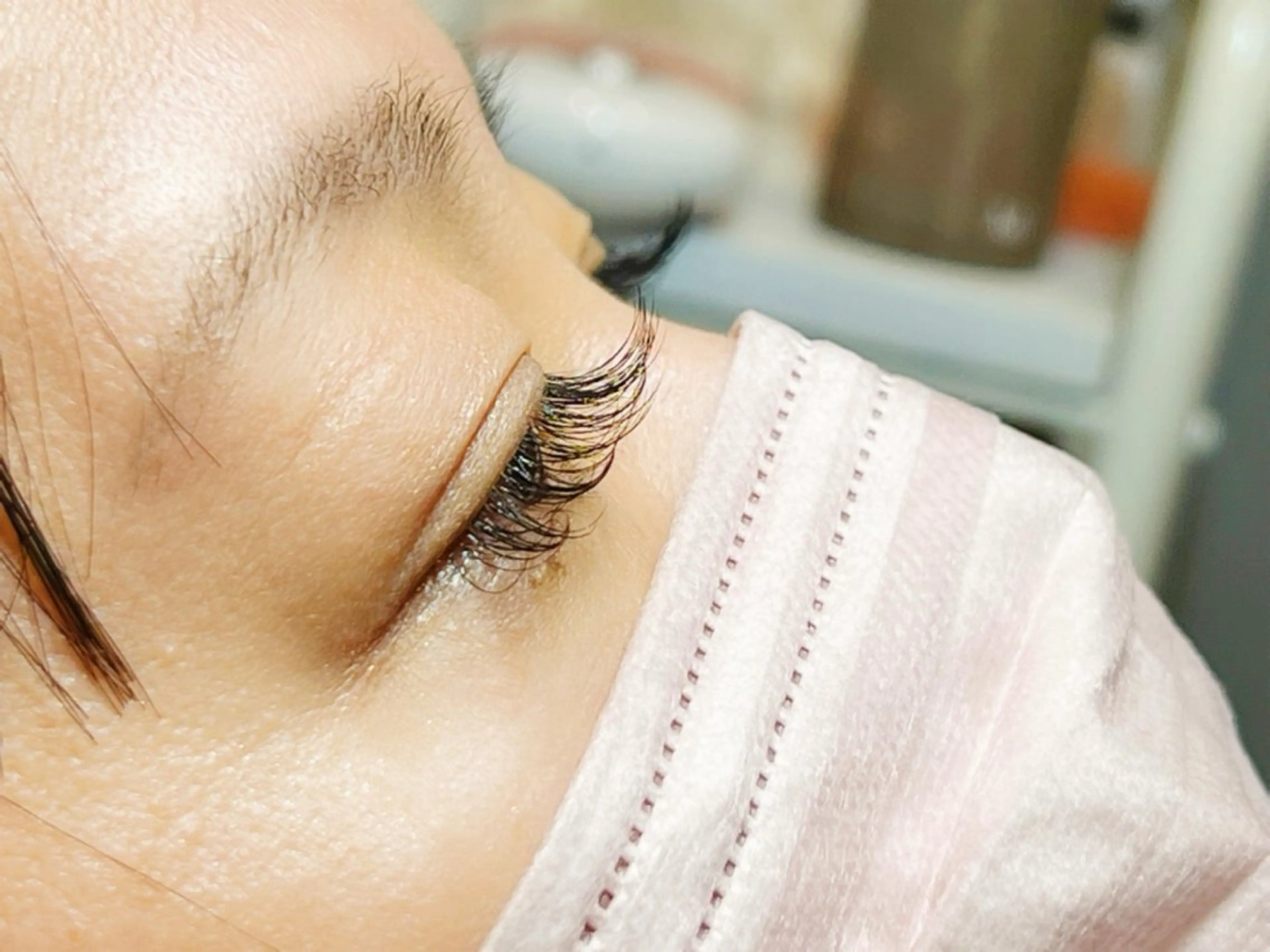 マツエク・マツパ Cカール フラットラッシュ Ciel eye KOTOのマツエク・マツパデザイン