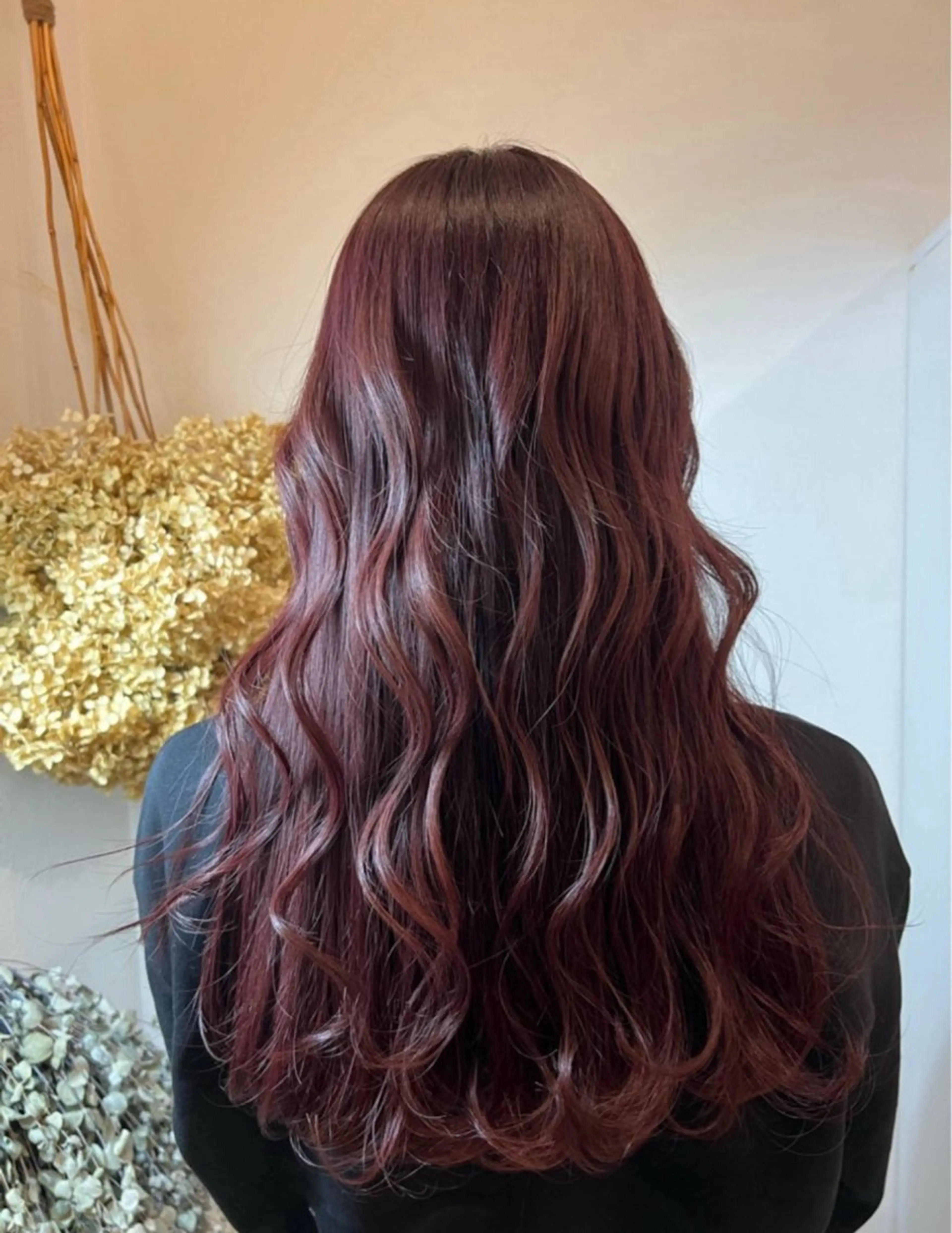 ロング 松山 麻一のヘアスタイル