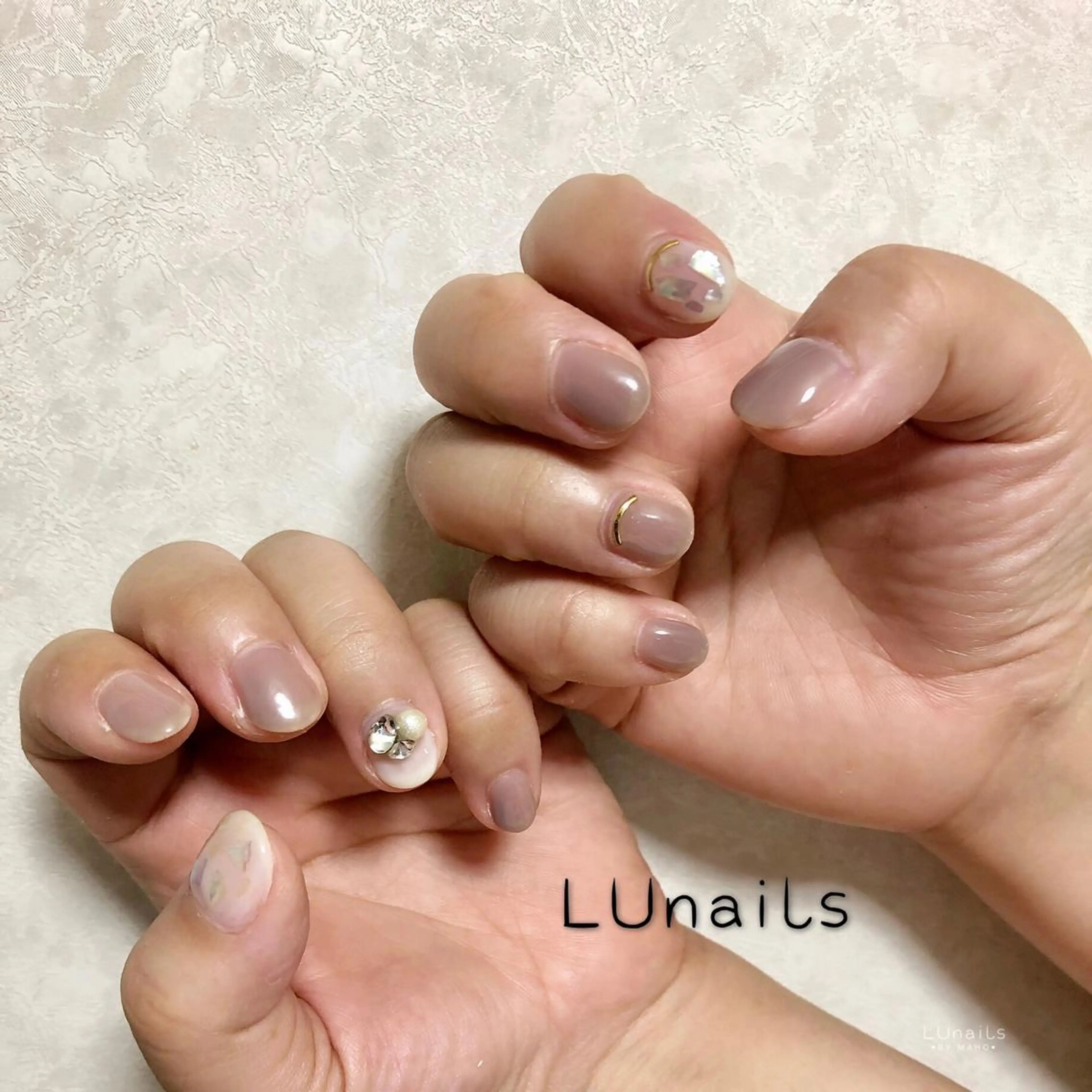 ネイル LUnails MAHOのネイルデザイン