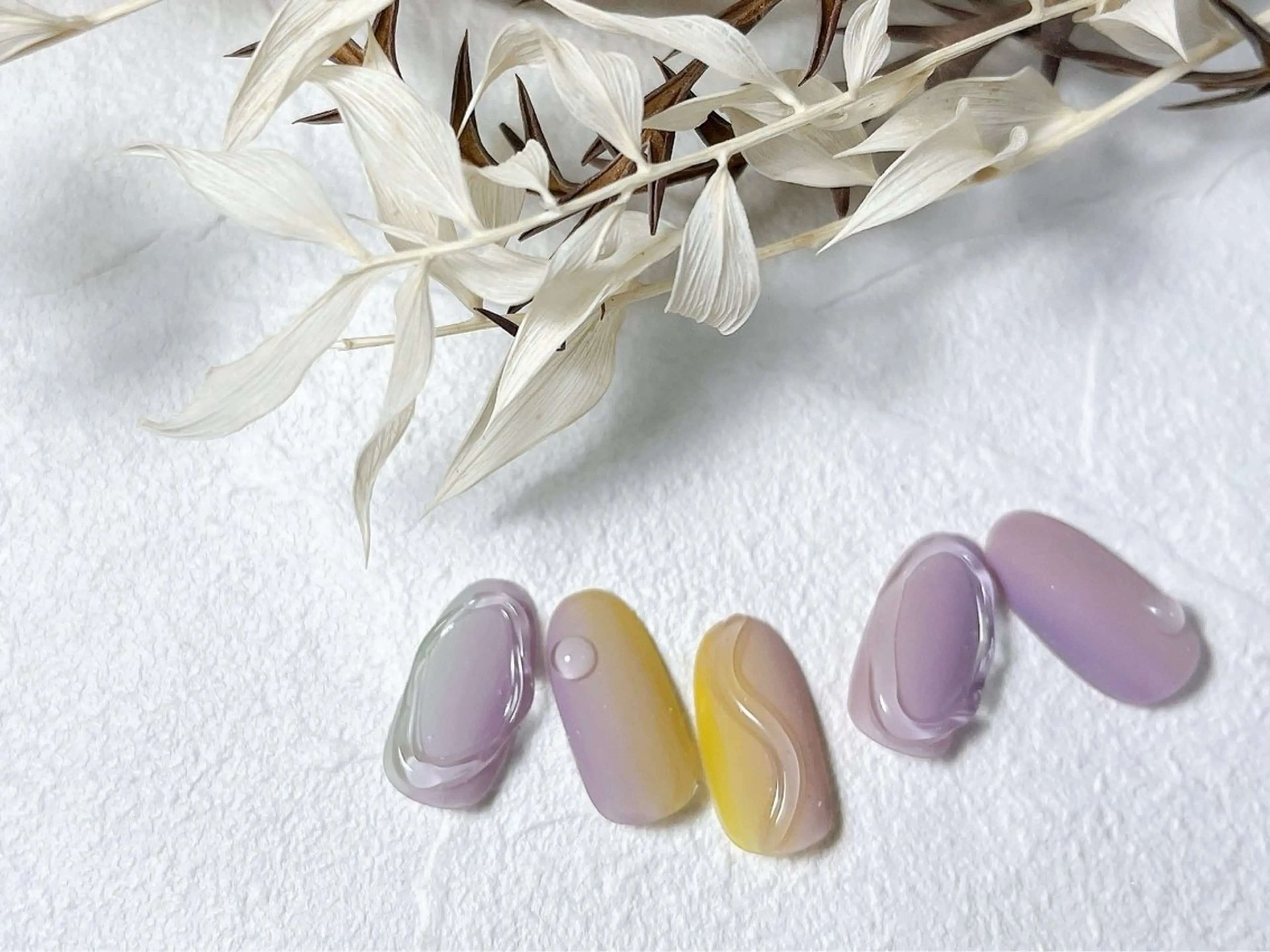 ネイル フットネイル ジェルネイル パラジェル ぷっくりネイル 夏ネイル ハンドネイル kiki nail 二子玉川のネイルデザイン