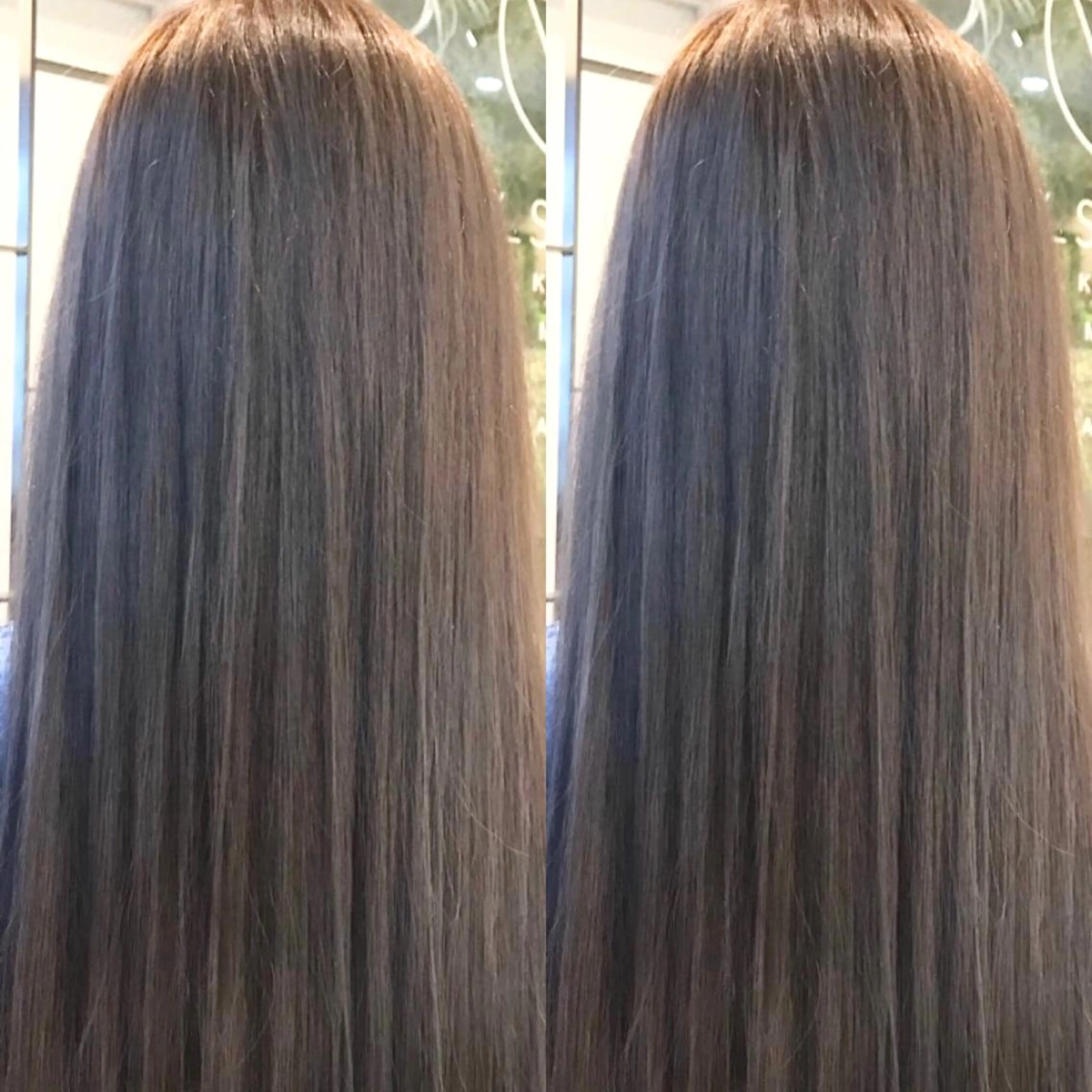 ロング カラー ヘアカラー Hanna by W_SALONのヘアスタイル