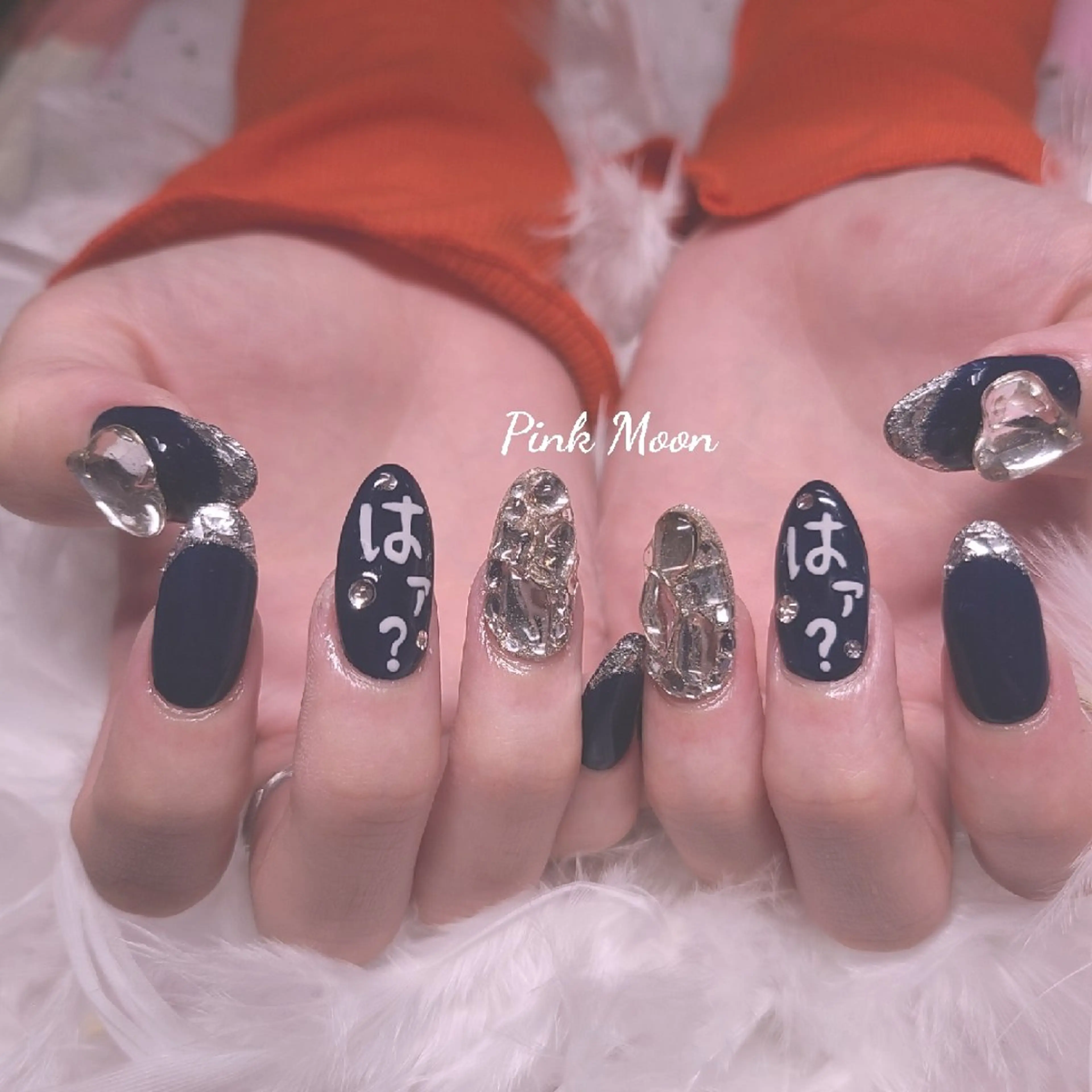 ネイル ハンドネイル PinkMoon Nozomiのネイルデザイン