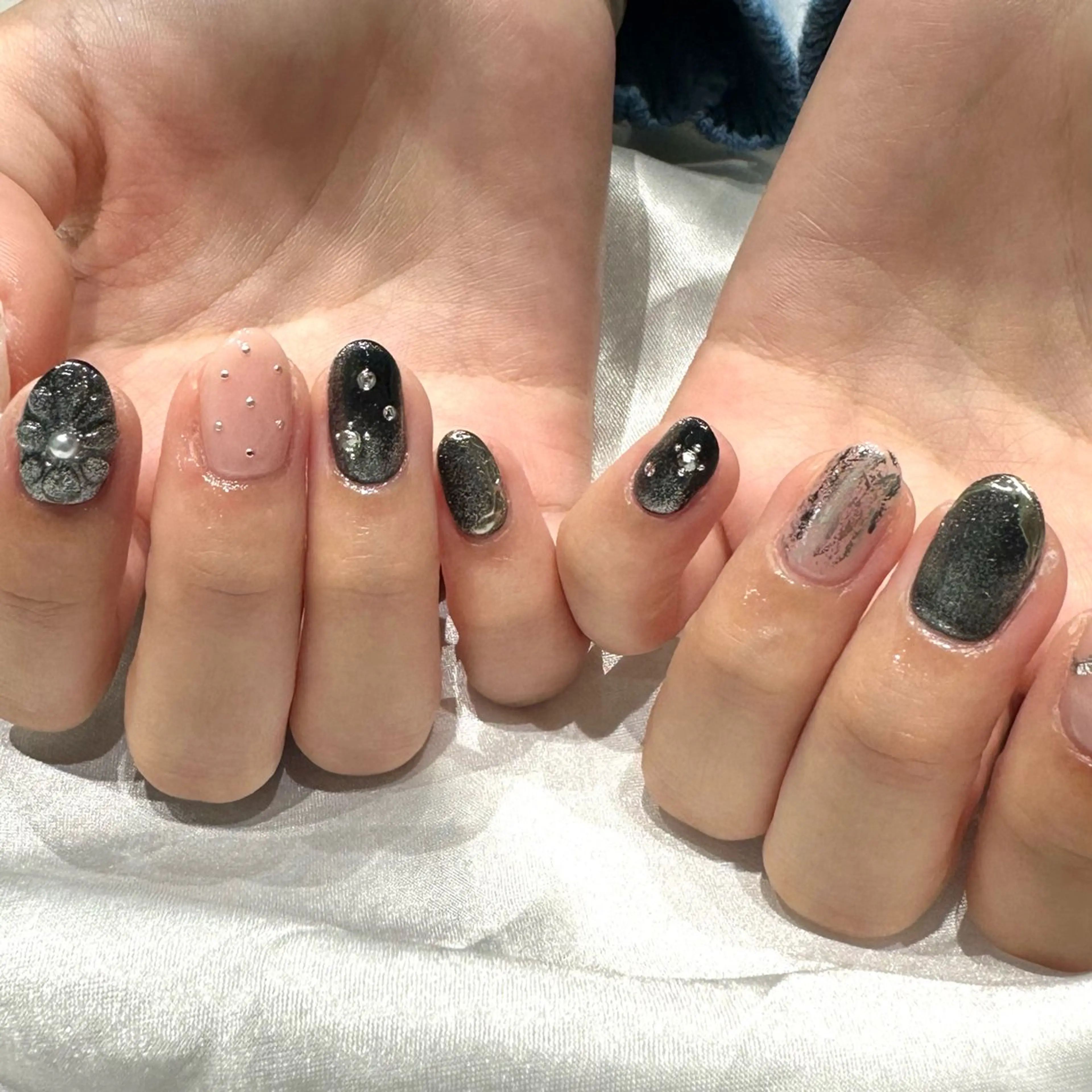 ネイル ハンドネイル 水戸 彩夏のネイルデザイン