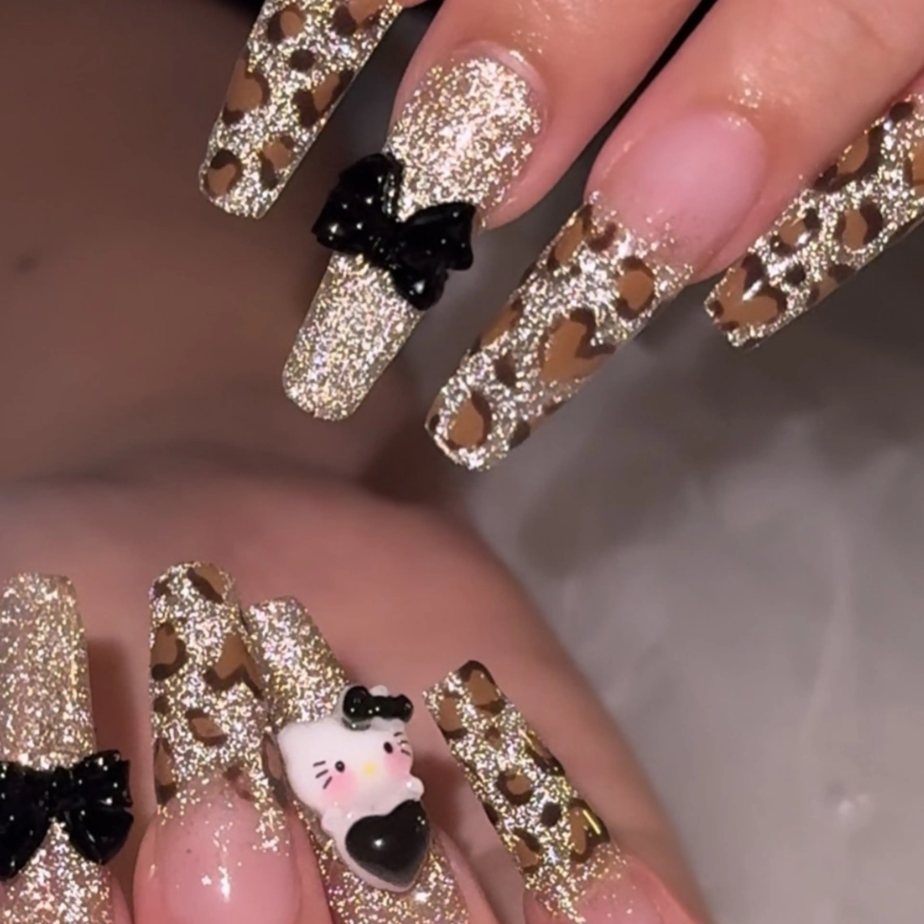 ネイル ハンドネイル くま ちゃんのネイルデザイン