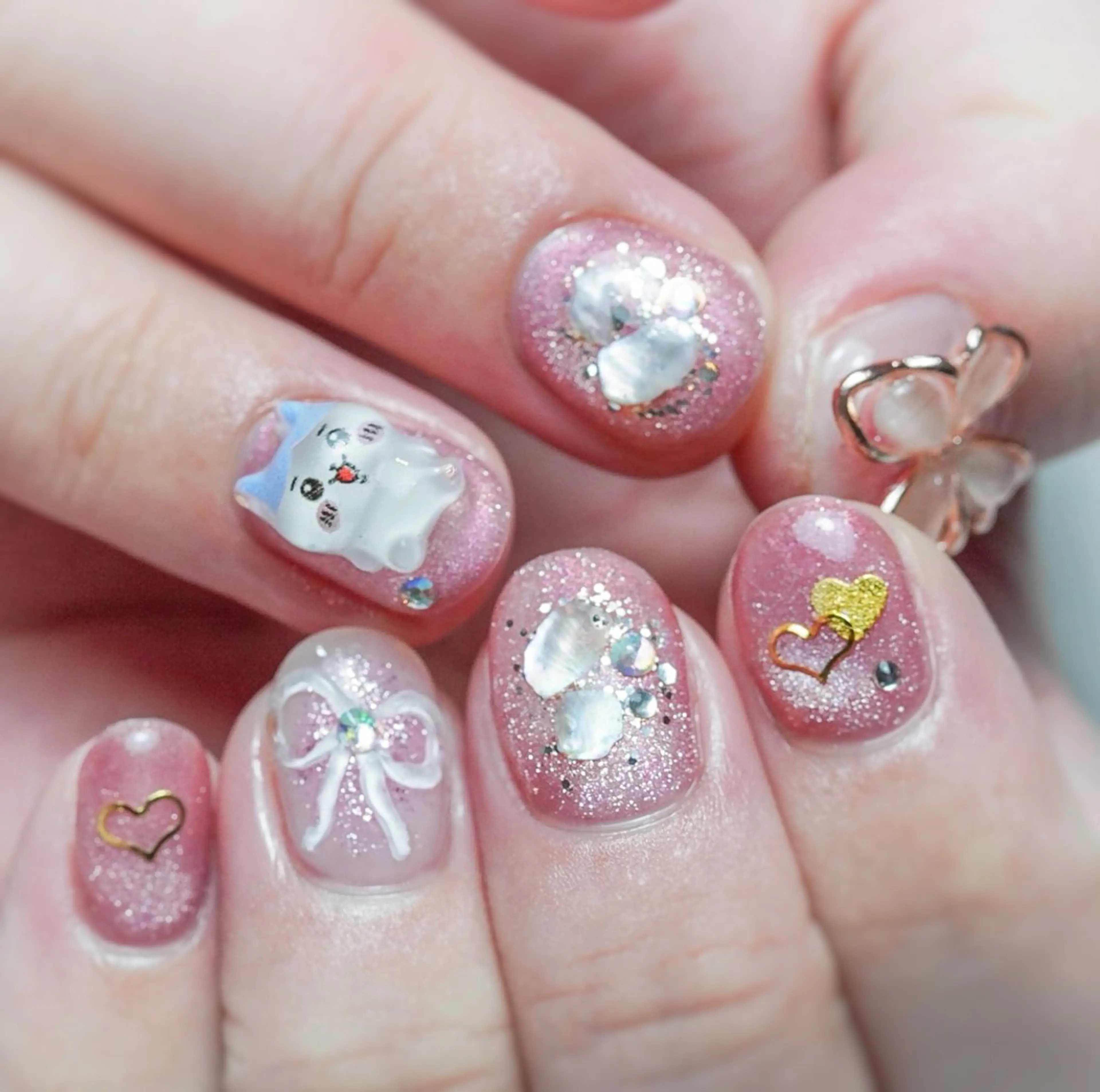 ショート ハンドネイル Re nail所属・Re nailのネイルデザイン