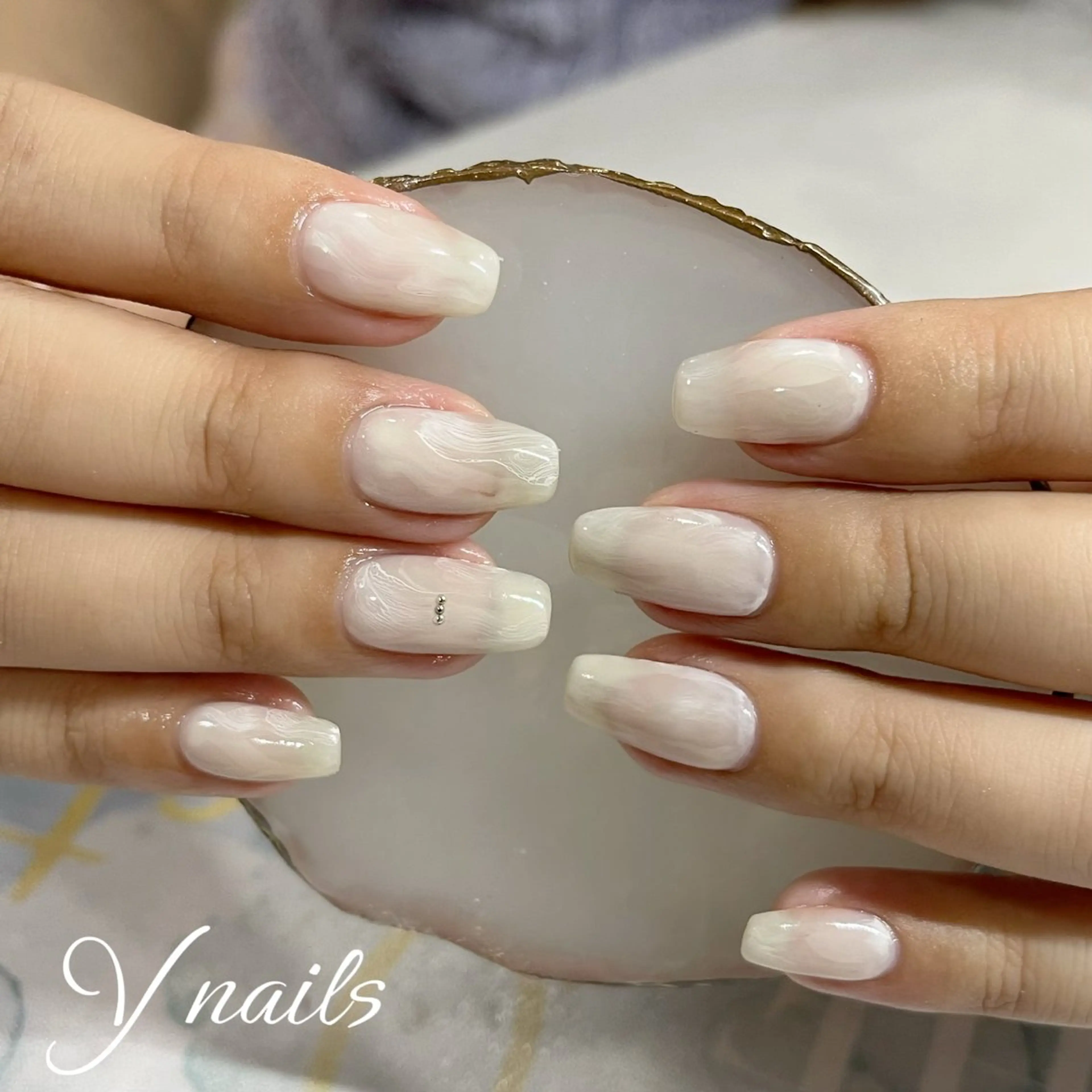 ネイル ニュアンスネイル 桜井 Y nailsのネイルデザイン