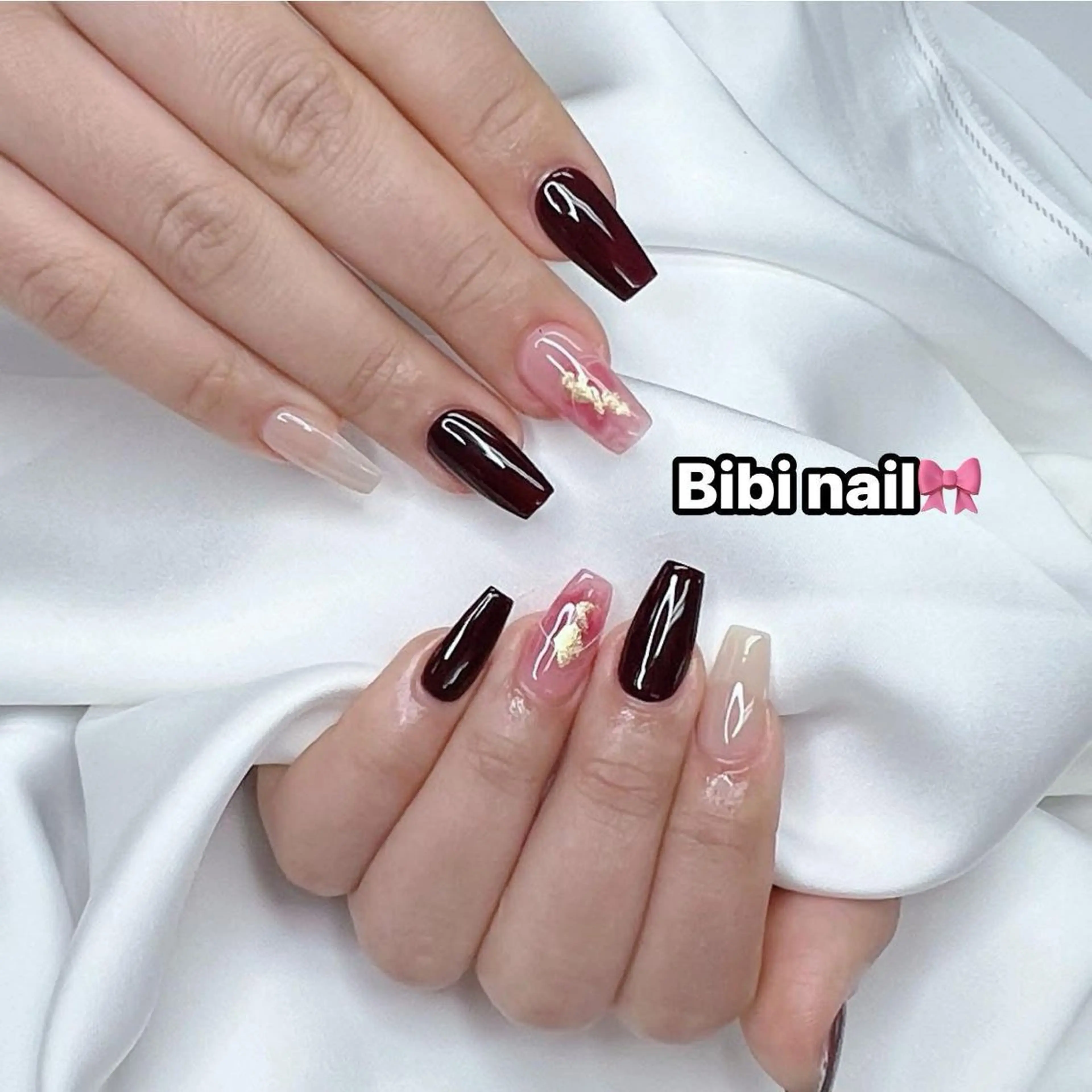 ミディアム Bibi beauty spa Osaka所属・Chann Channのネイルデザイン