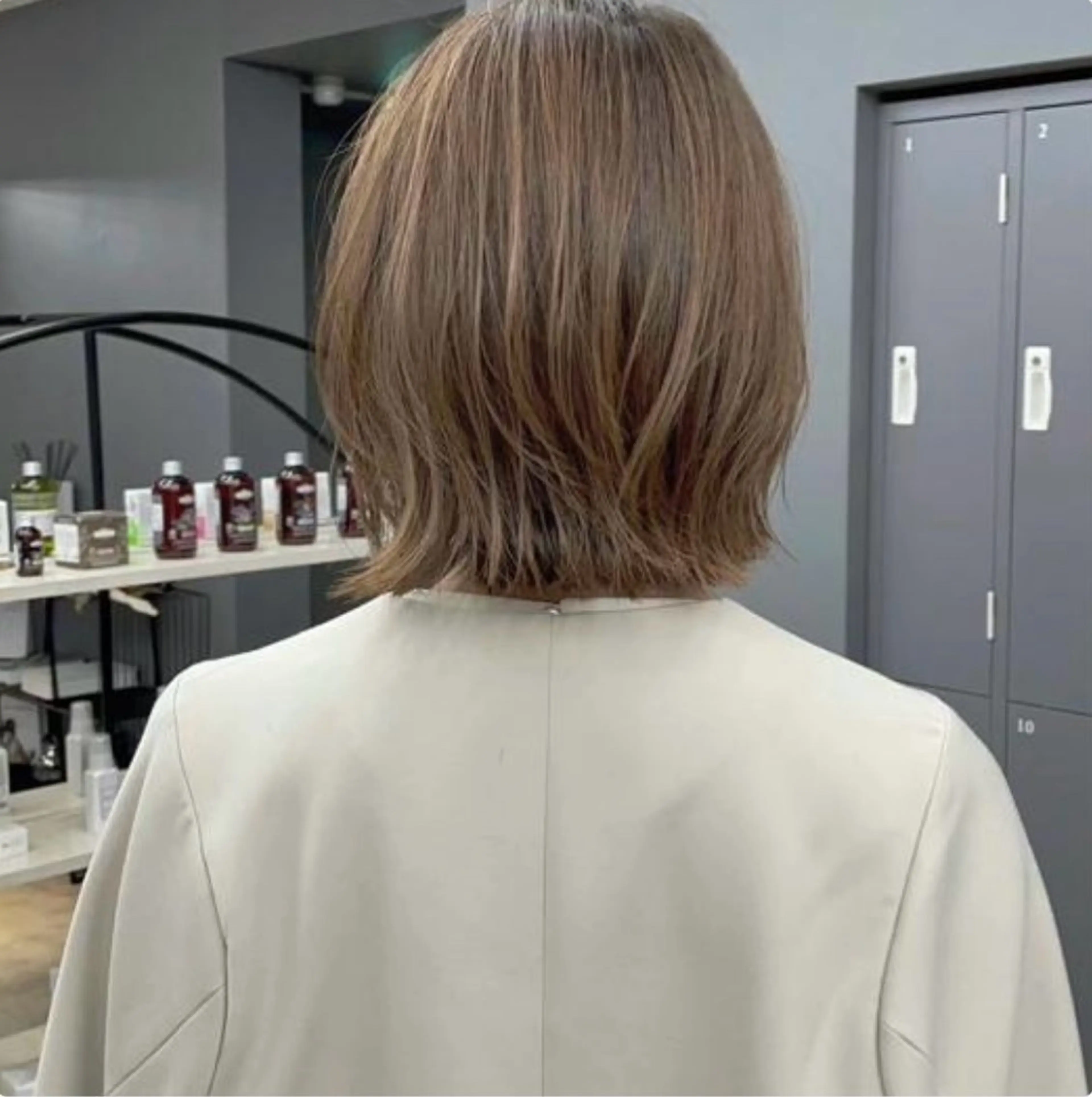 カラー GIEN Nu+ 中谷 翔のヘアスタイル