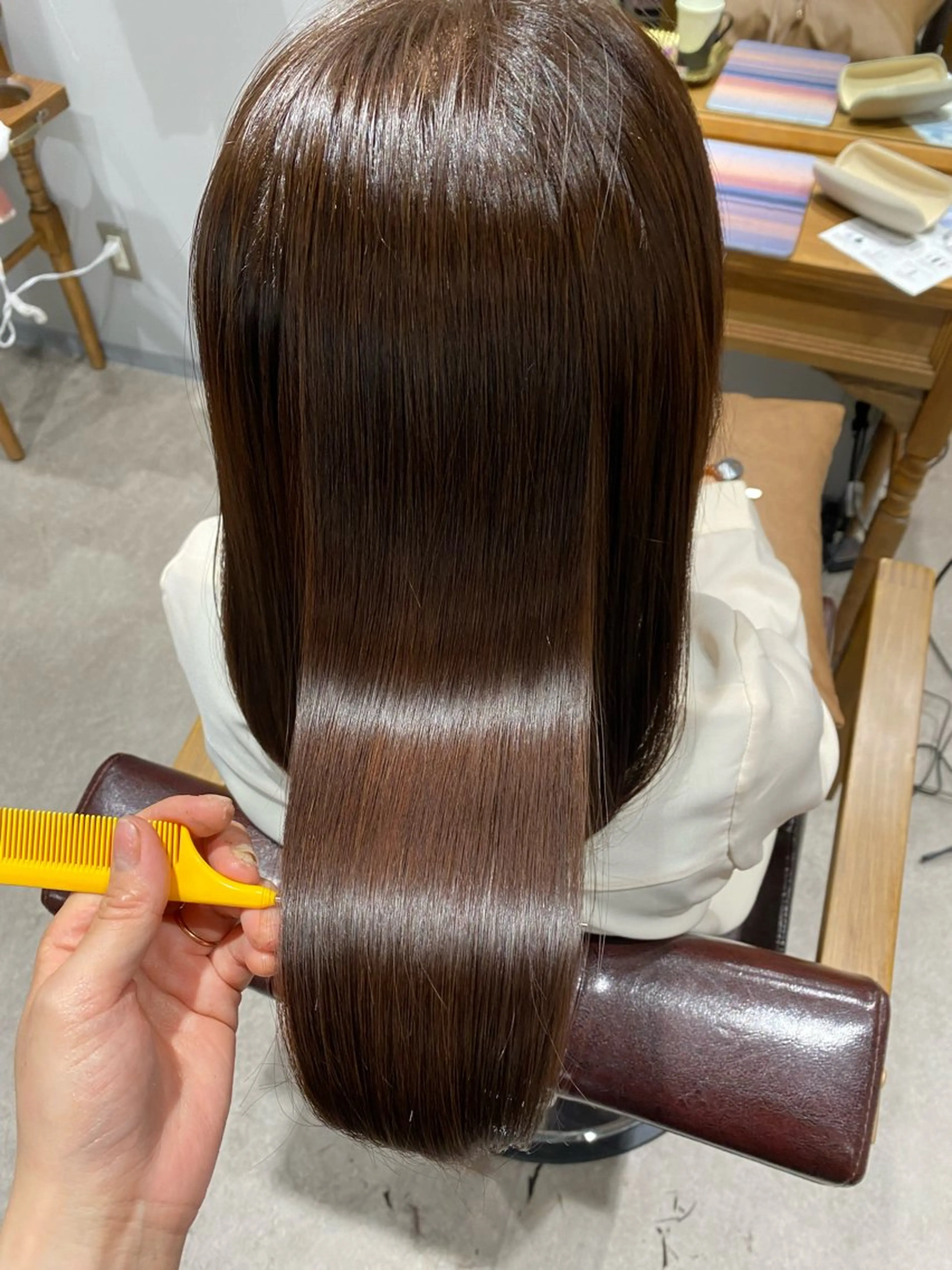 ミディアム 髪質改善 カット ヘアカラー トリートメント ヘッドスパ 韓国風&髪質改善特化 ✂️MISAKI✂️のヘアスタイル