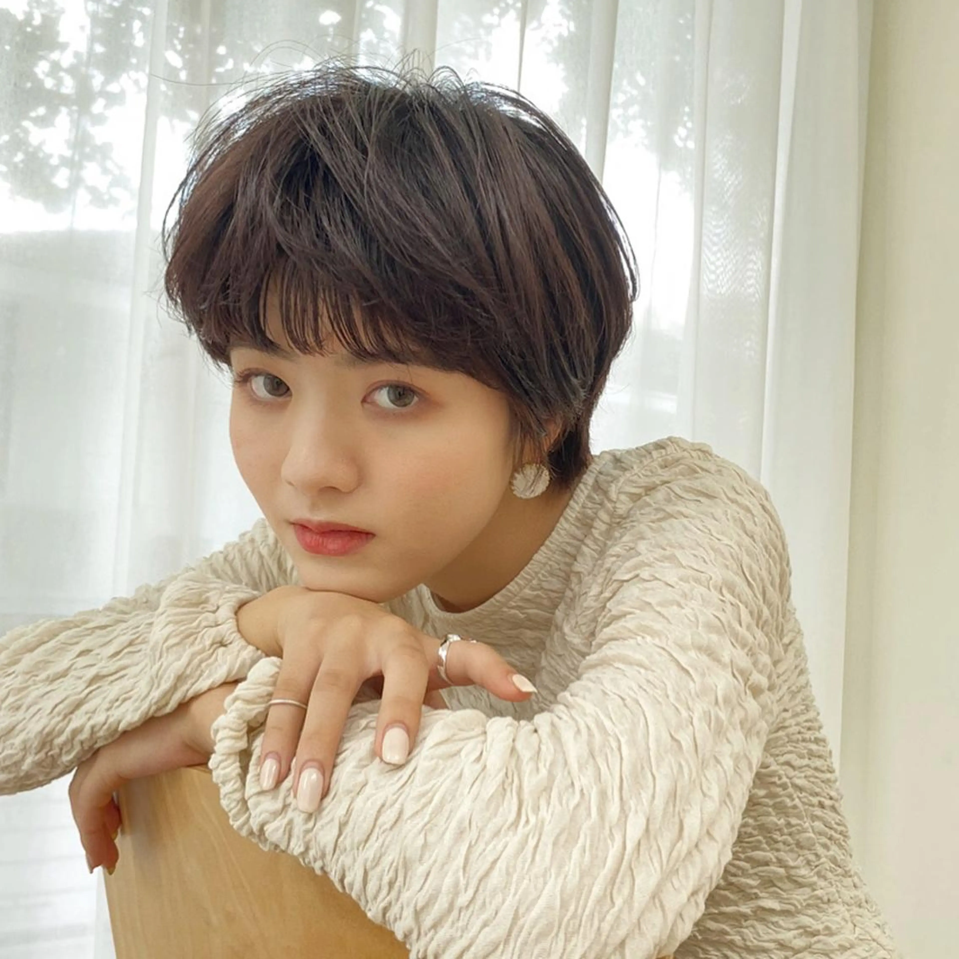 ショート カット 縮毛矯正 ショートヘアとカラー の専門家/もりしーのヘアスタイル