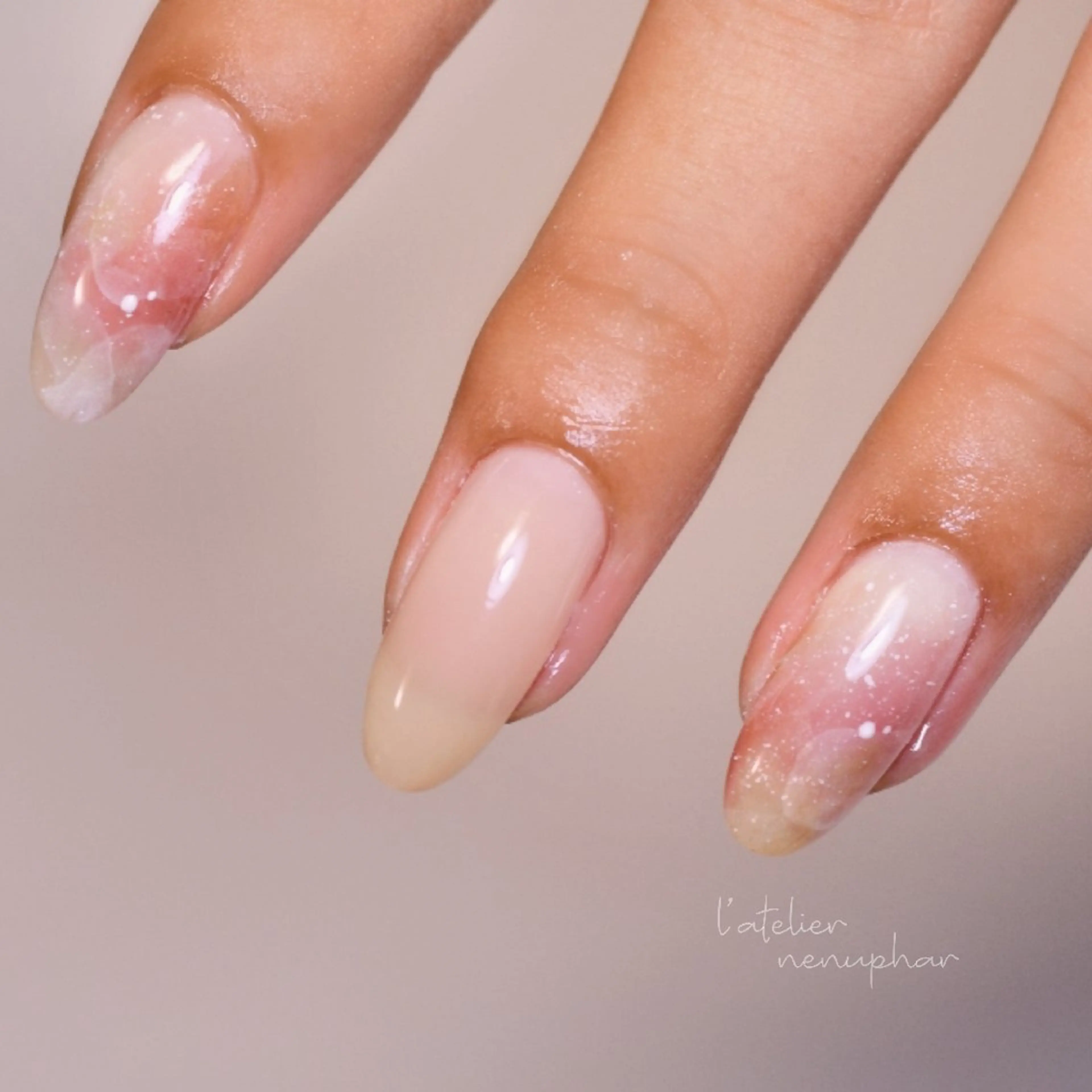 ネイル ハンドネイル L’atelier Nenuphar所属・nénuphar misaのネイルデザイン