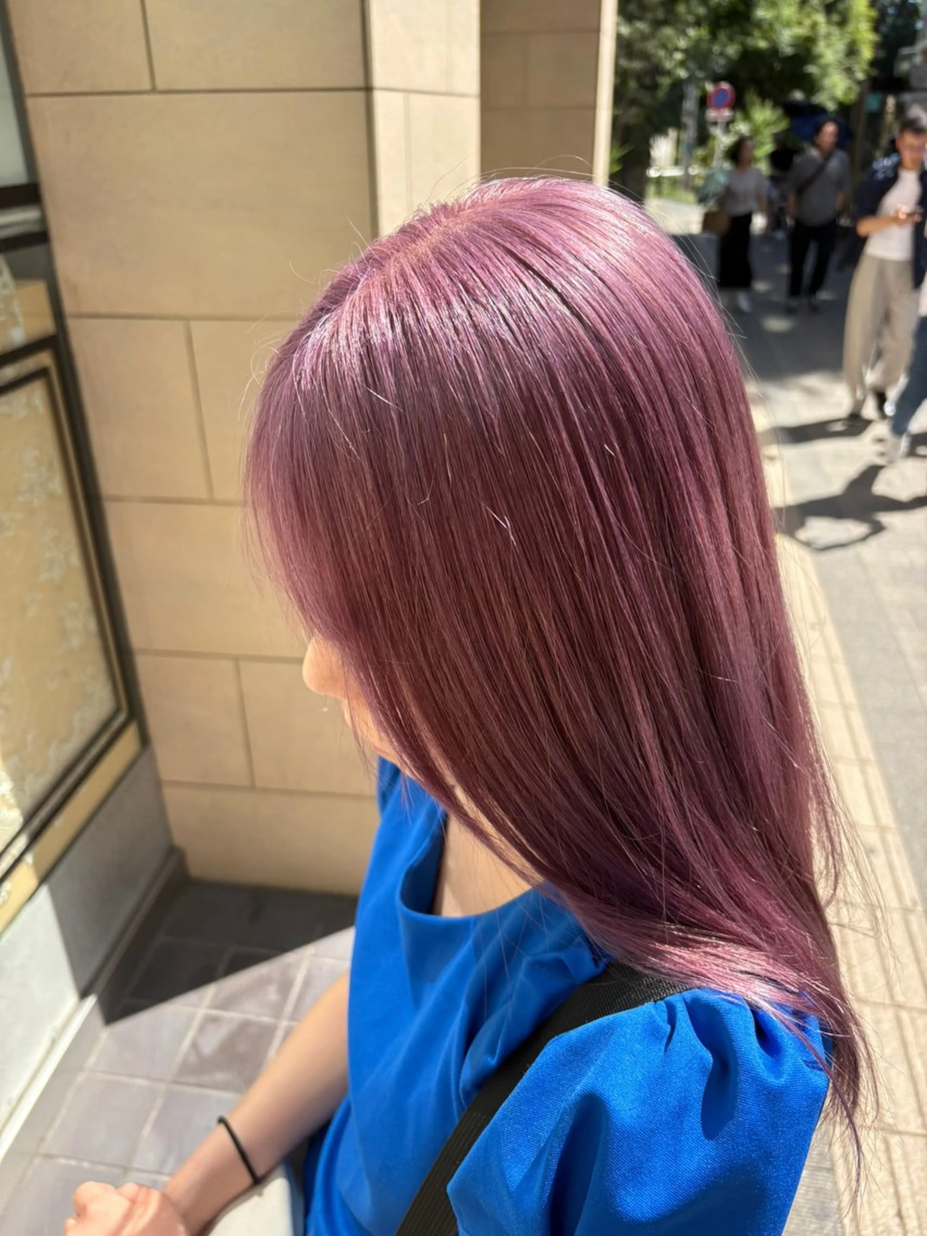 ロング ヘアカラー 透明感カラー🫧/ ブリーチ🇰🇷れいのヘアスタイル