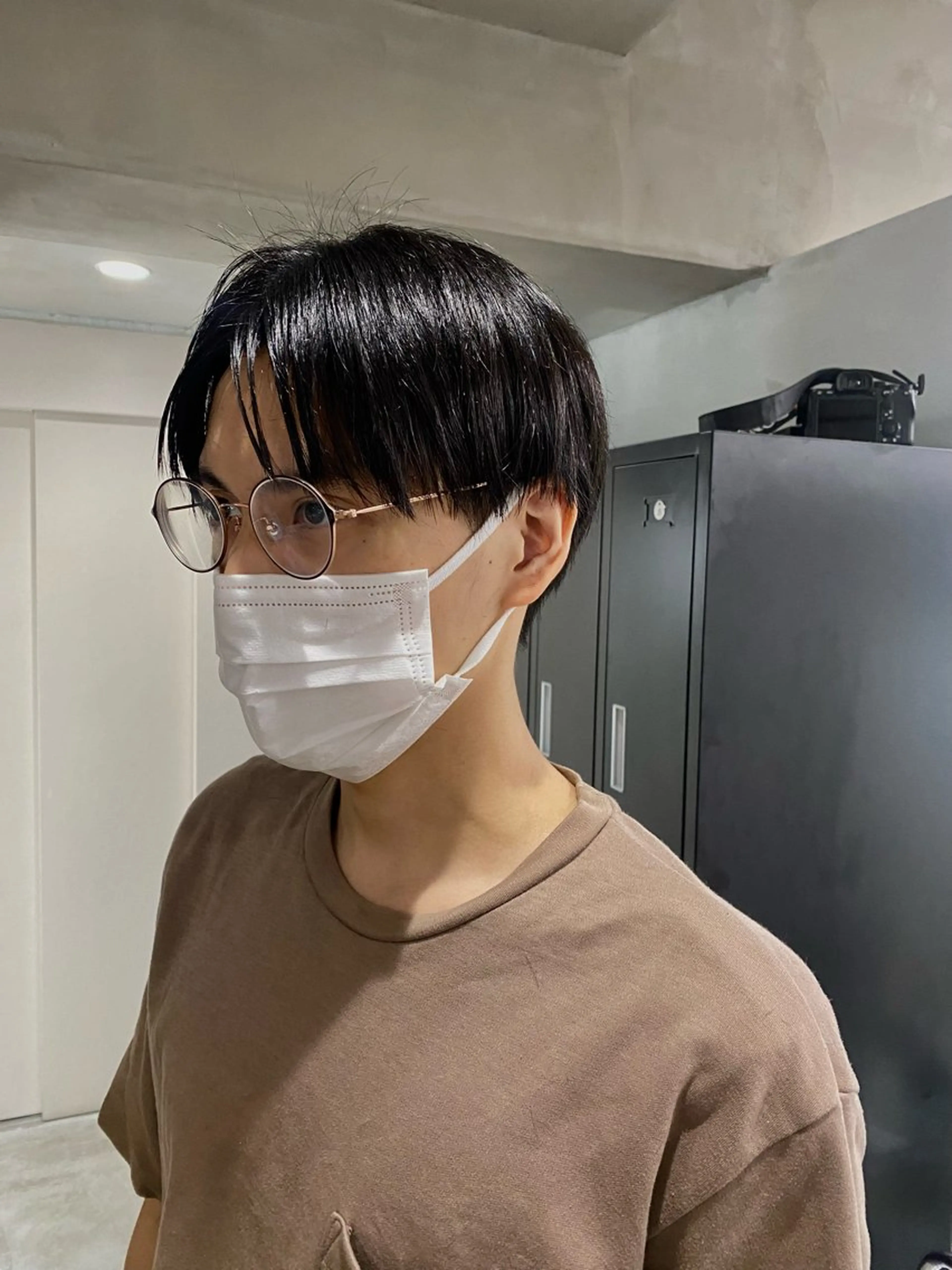 ショート メンズ 刈り上げ カット ヘッドスパ 田代 佳穂のヘアスタイル