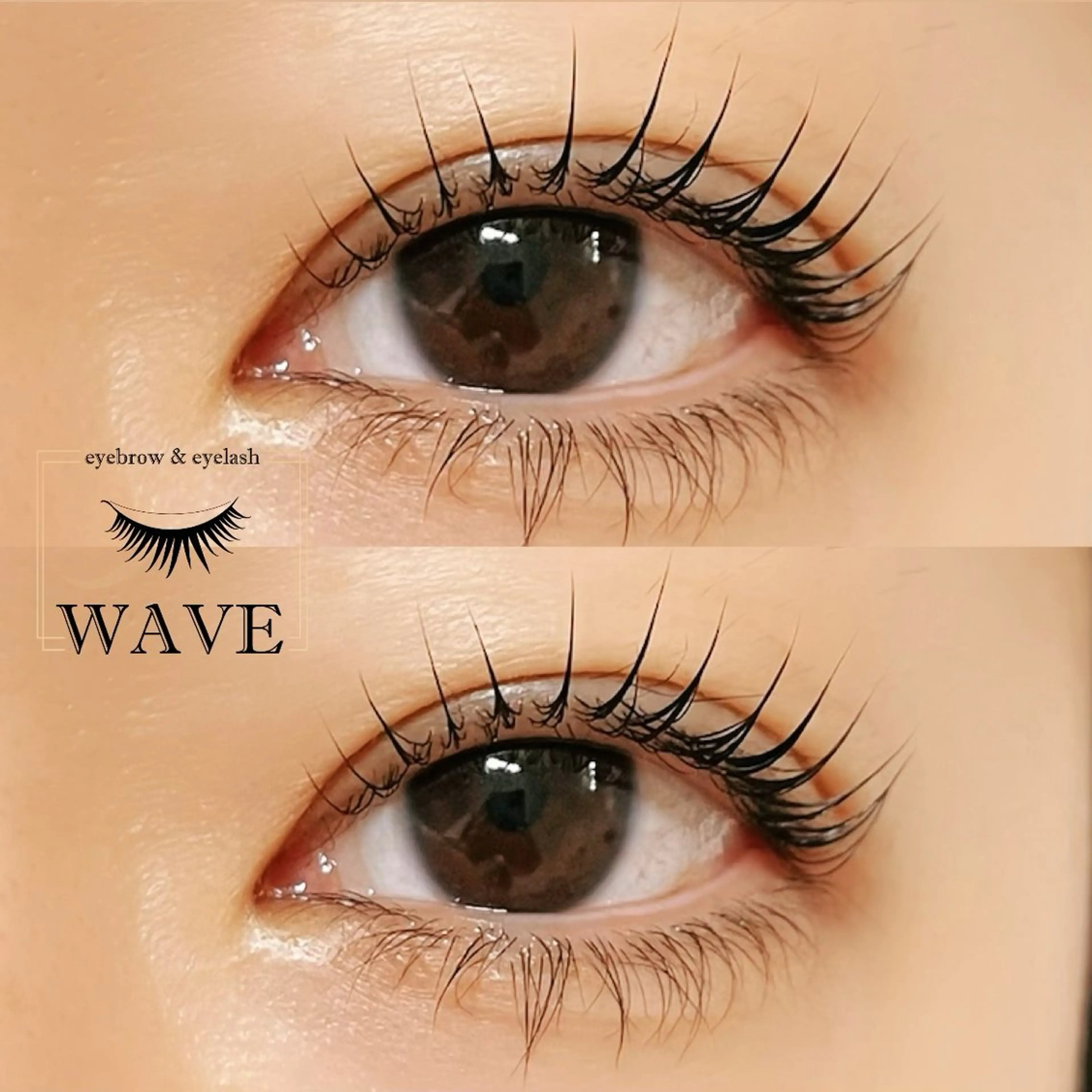 マツエク・マツパ 束感まつ毛 韓国風マツエク パリジェンヌラッシュリフト まつげパーマ マツパ eyebrow & eyelash WAVE所属・brow&lash WAVEのマツエク・マツパデザイン