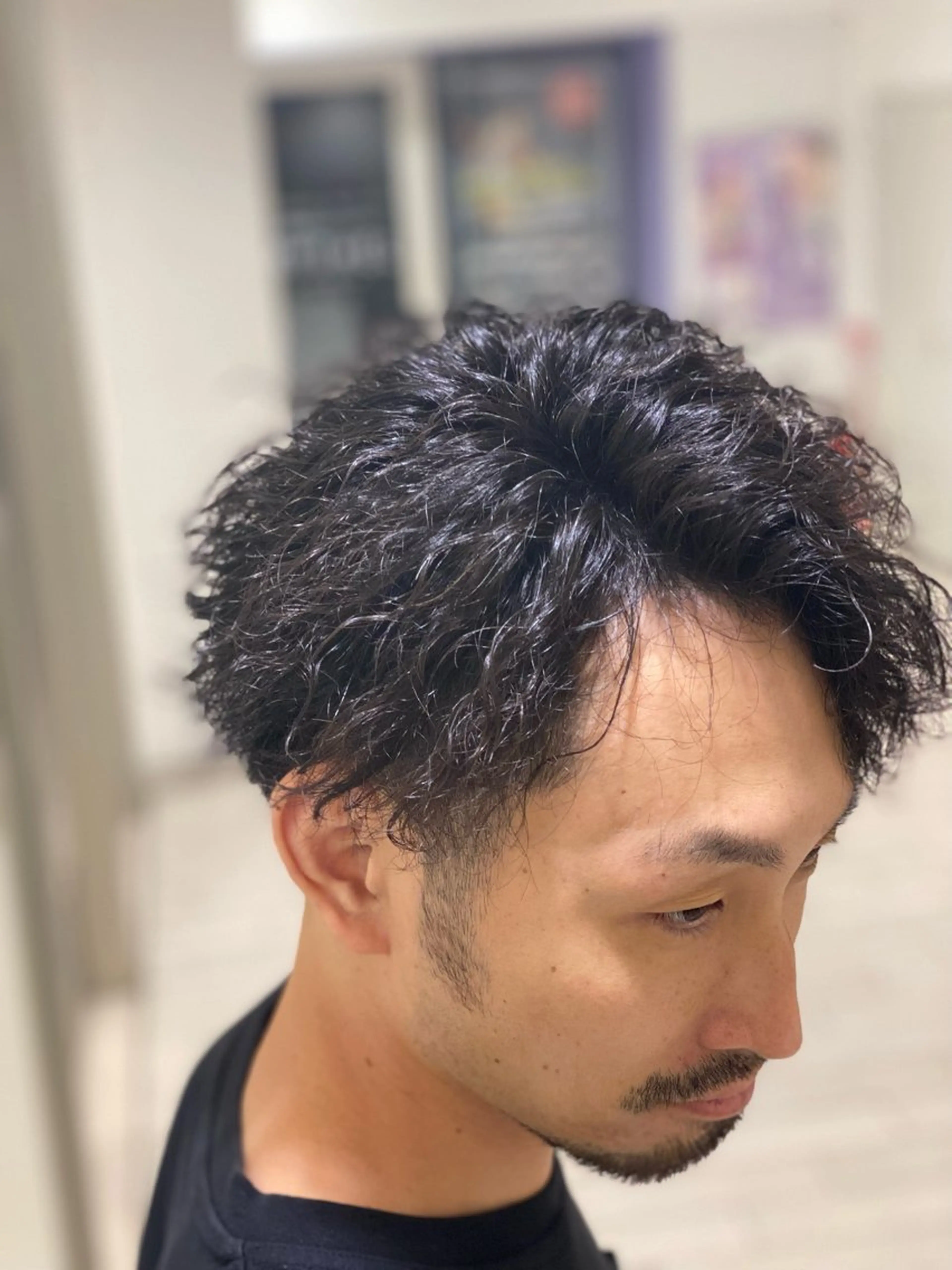 パーマ メンズ ヒロ銀座ヘアーサロン池袋 サンシャイン通り店所属・カットモデル 募集/松本大岐のヘアスタイル