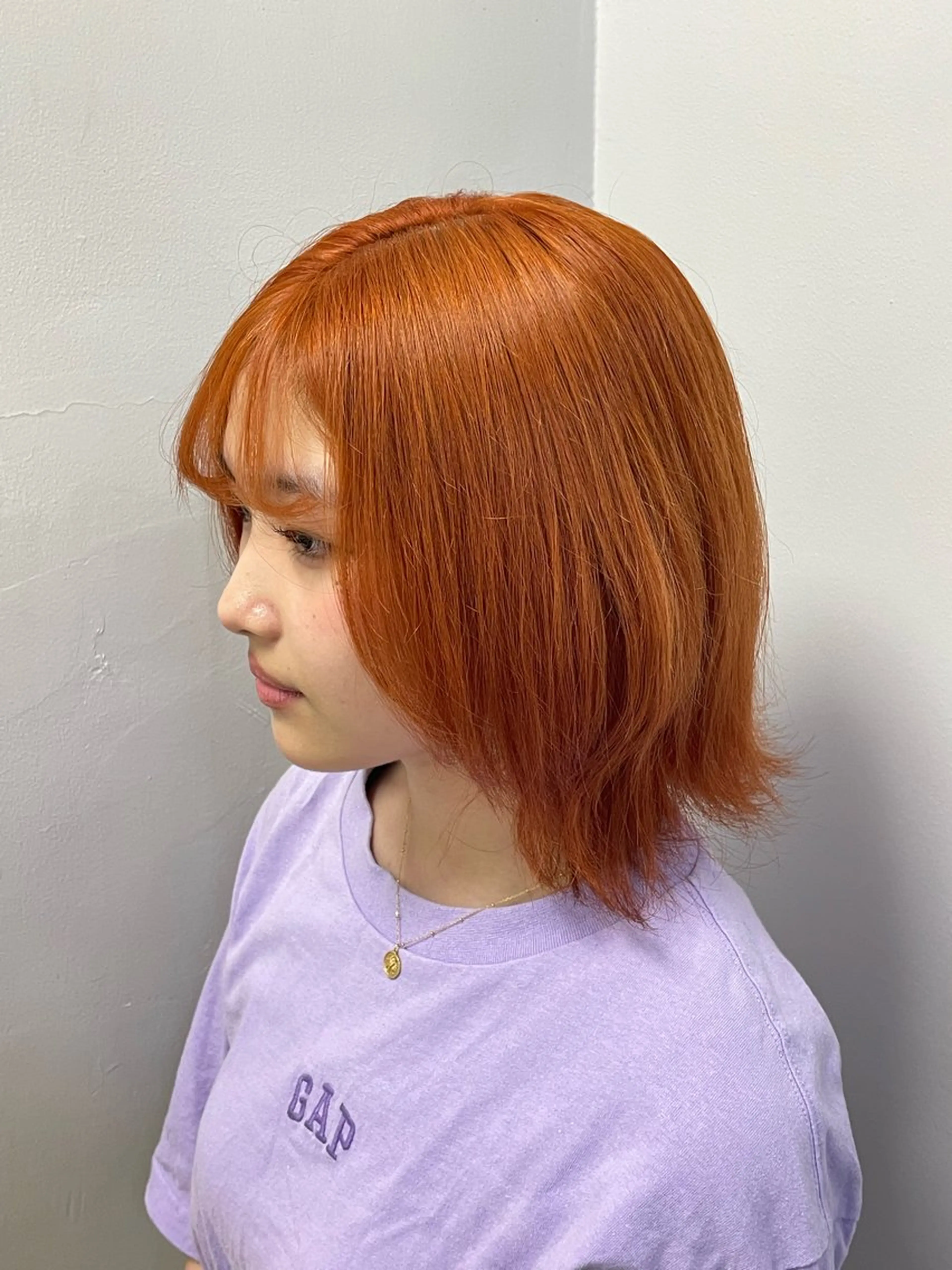 カラー ヘアカラー トリートメント ヘアセット 🤍ベージュ/透明感 韓国ヘア/まりん🤍のヘアスタイル