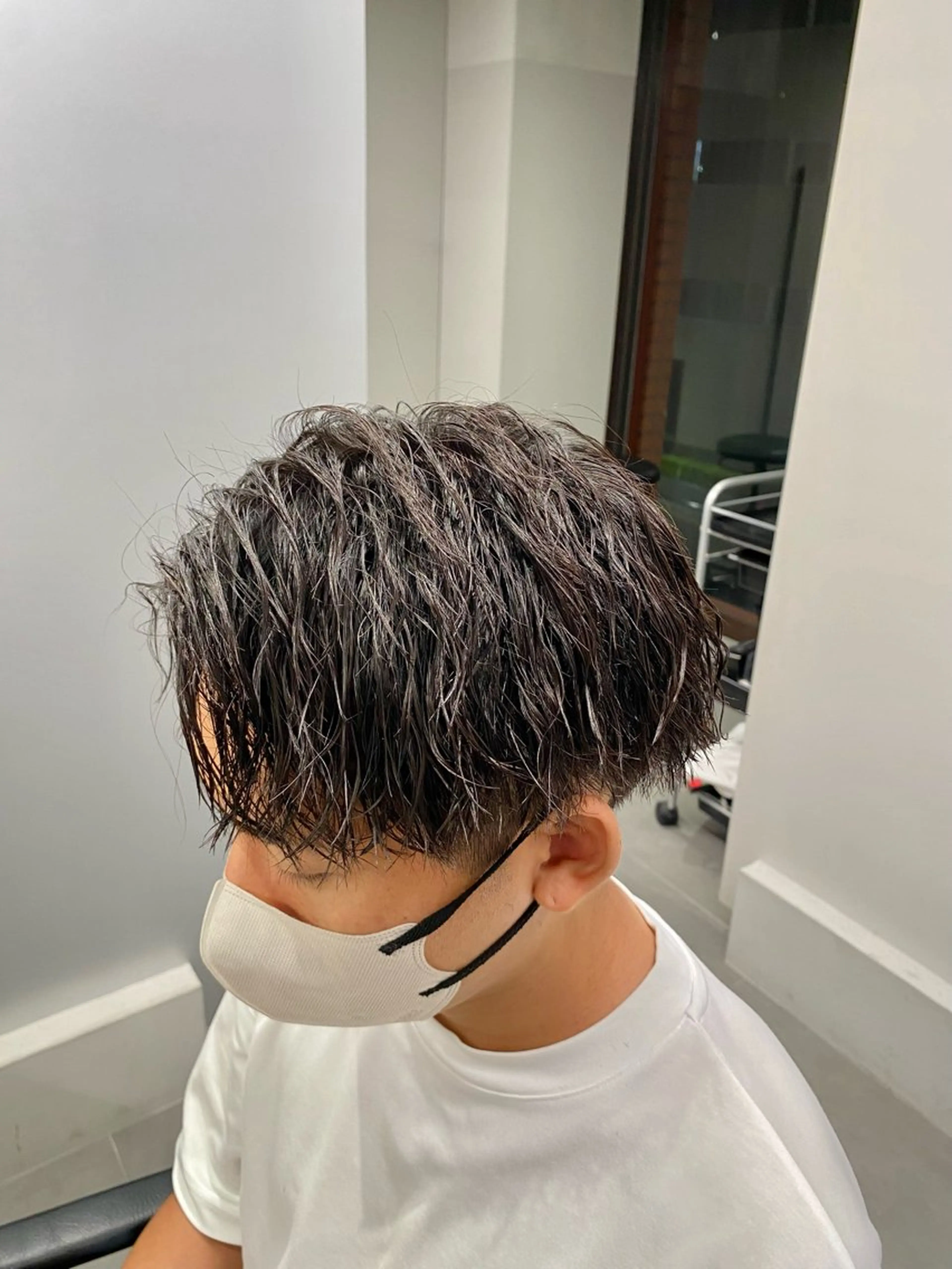 パーマ メンズ メンズパーマ 立川メンズパーマ職人 小泉文人のヘアスタイル