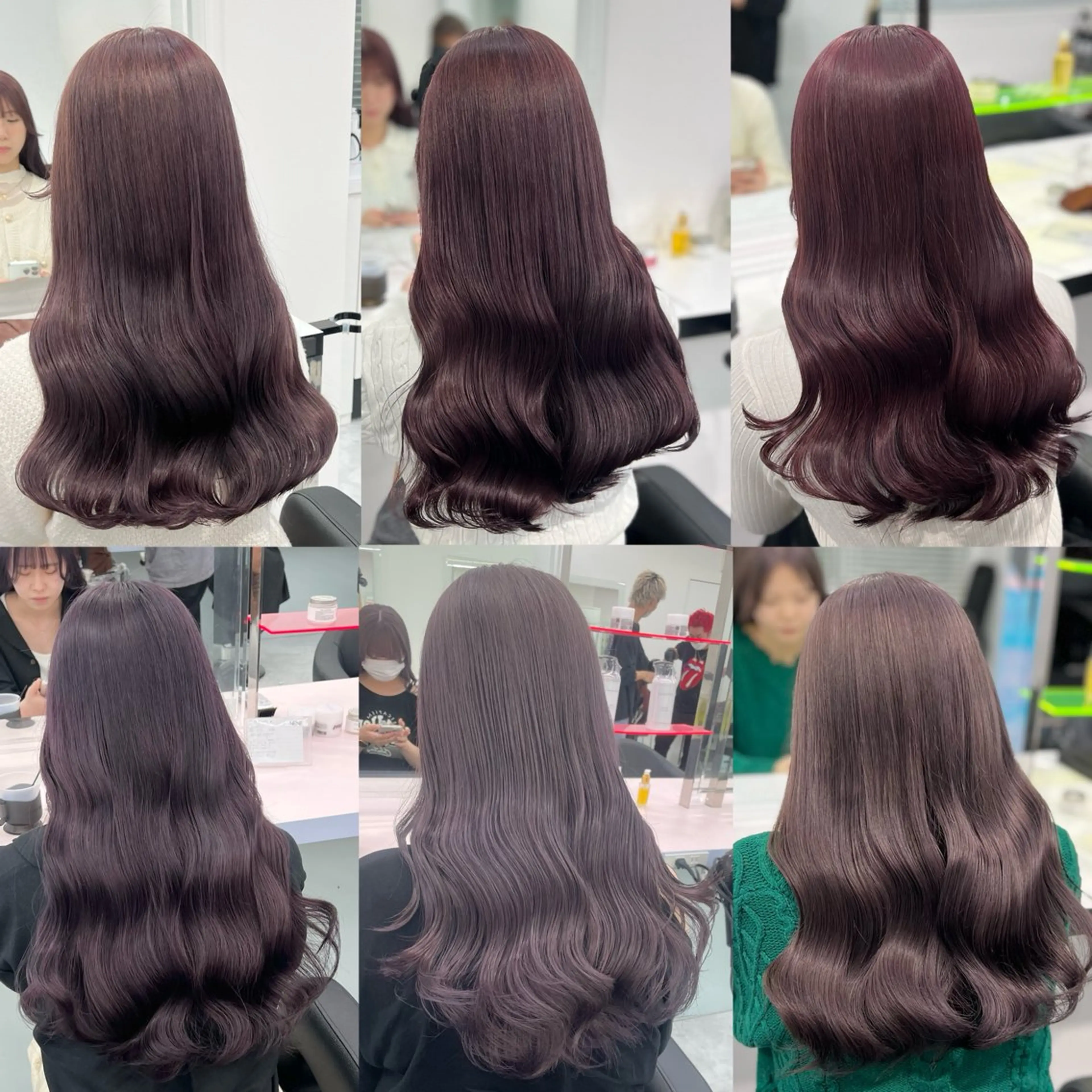 ロング カラー ヘアカラー トリートメント ヘアセット お客様満足No.1 🌈Neneのヘアスタイル