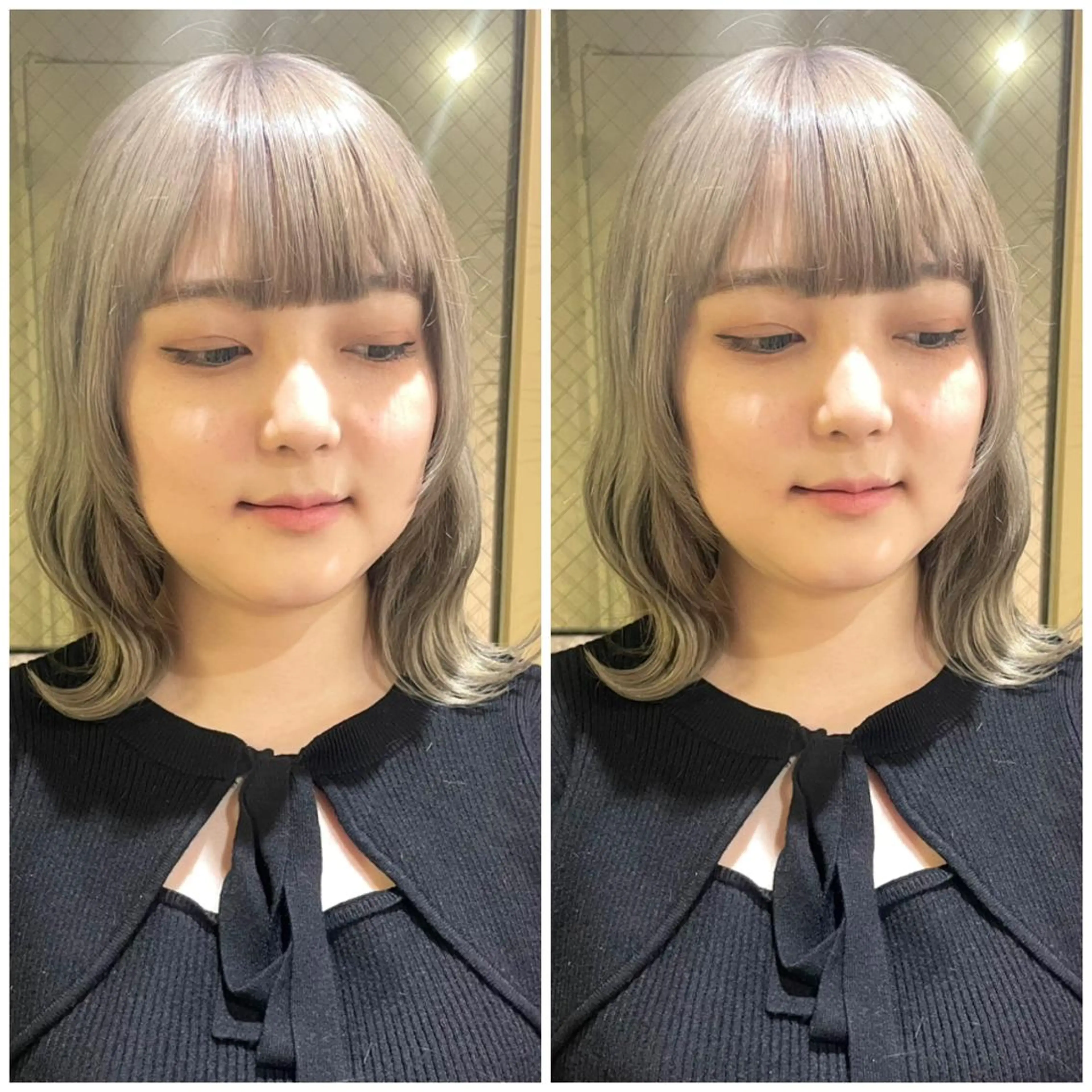 ミディアム ヘアカラー トリートメント 🦋プルエクステ ARISA🦋のヘアスタイル