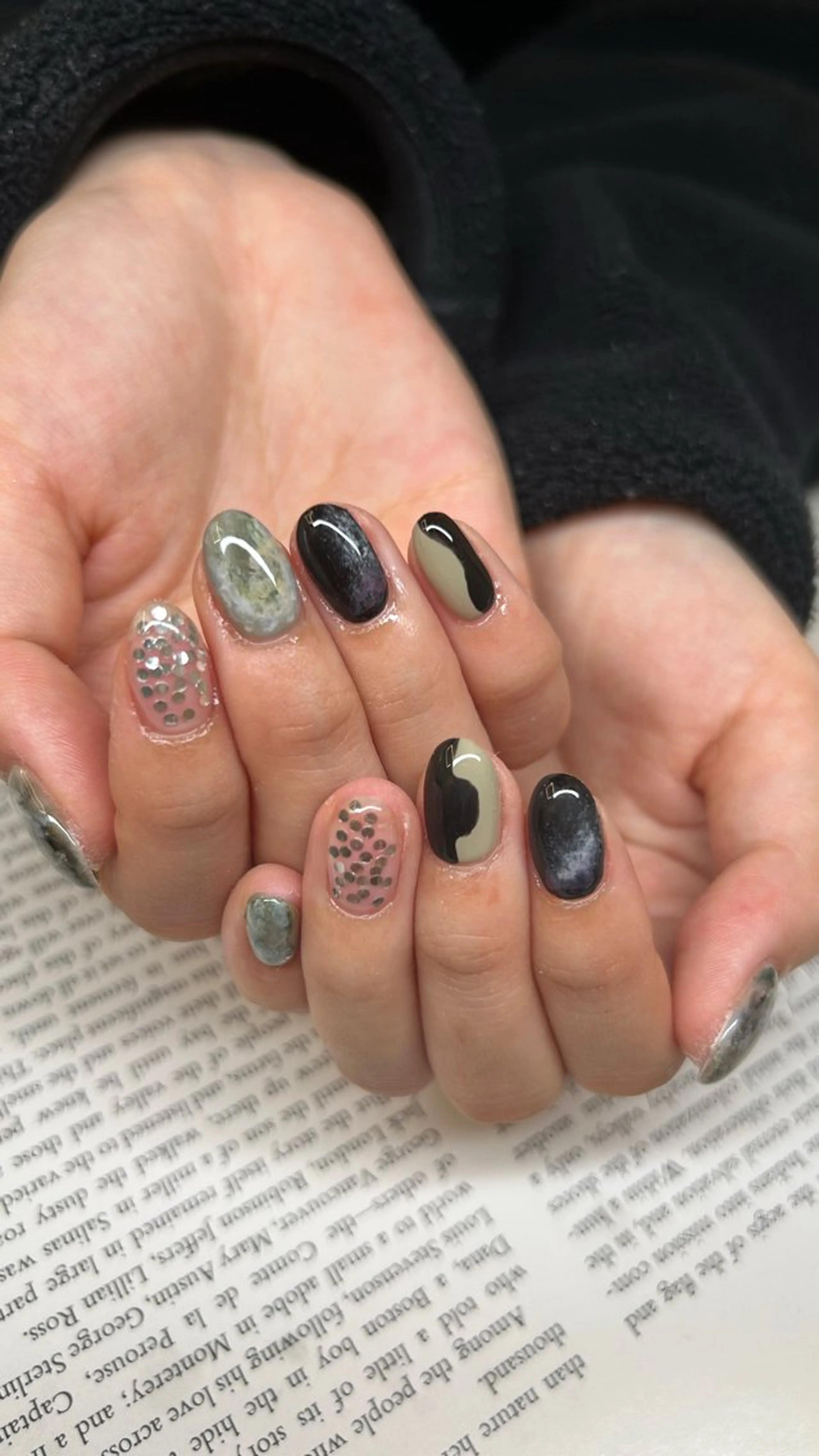 ネイル ハンドネイル era所属・かわた まいのネイルデザイン