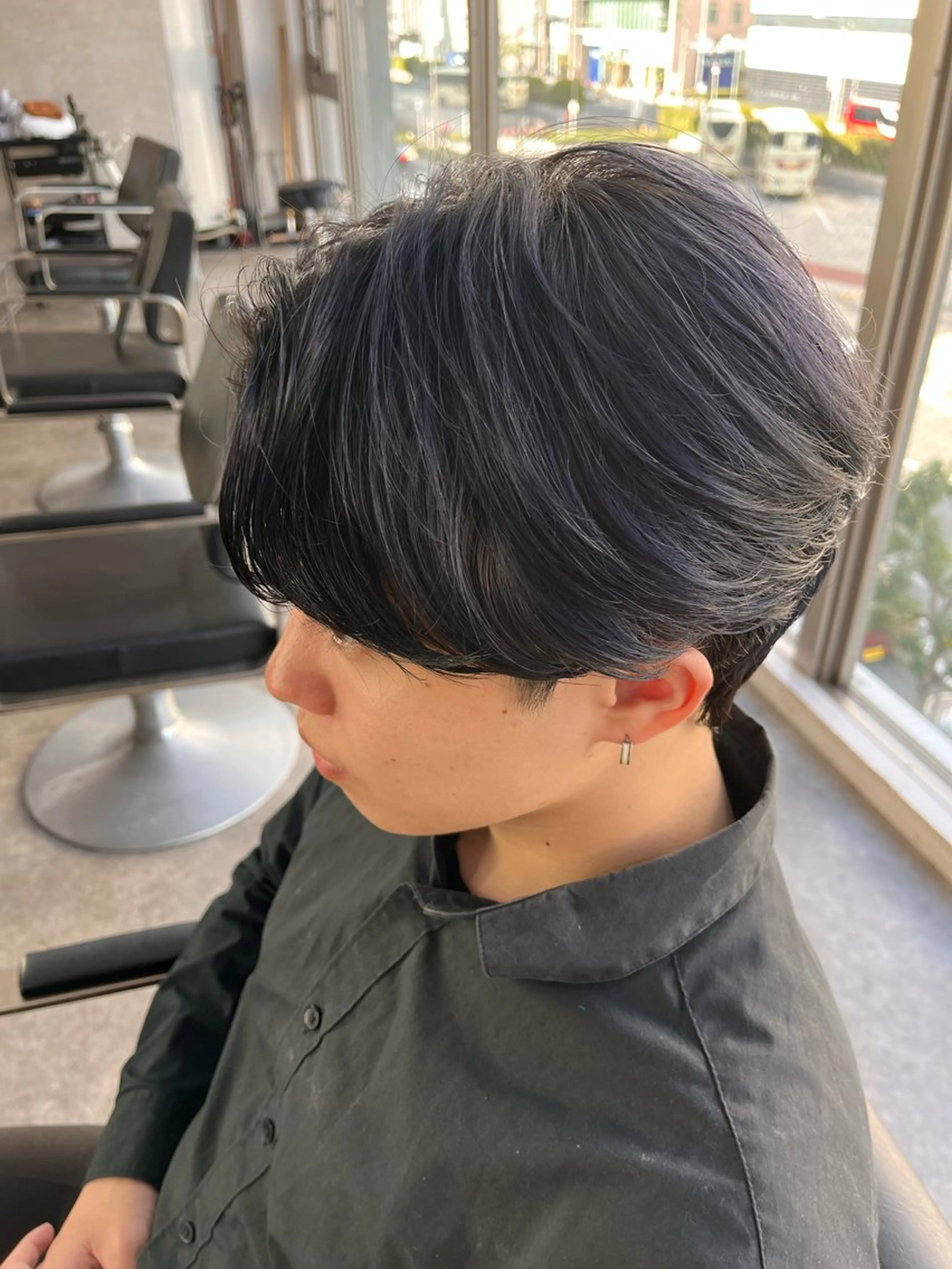 【🔥メンズ限定価格🔥】ヘアカラー＋カット＋ヘアセットの写真