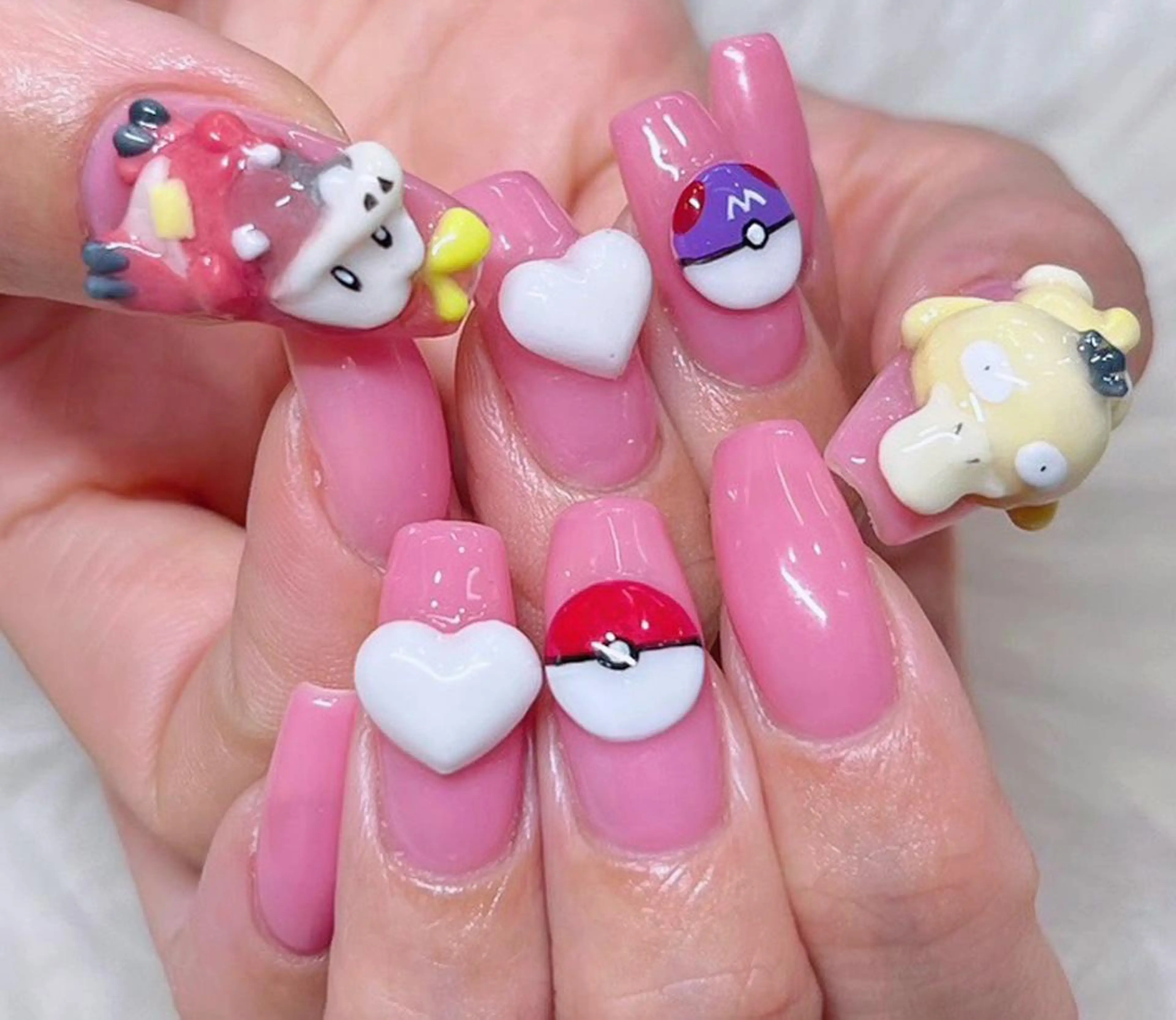 ネイル 成人式 スカルプネイル NAILSGOGO shibuyaのネイルデザイン