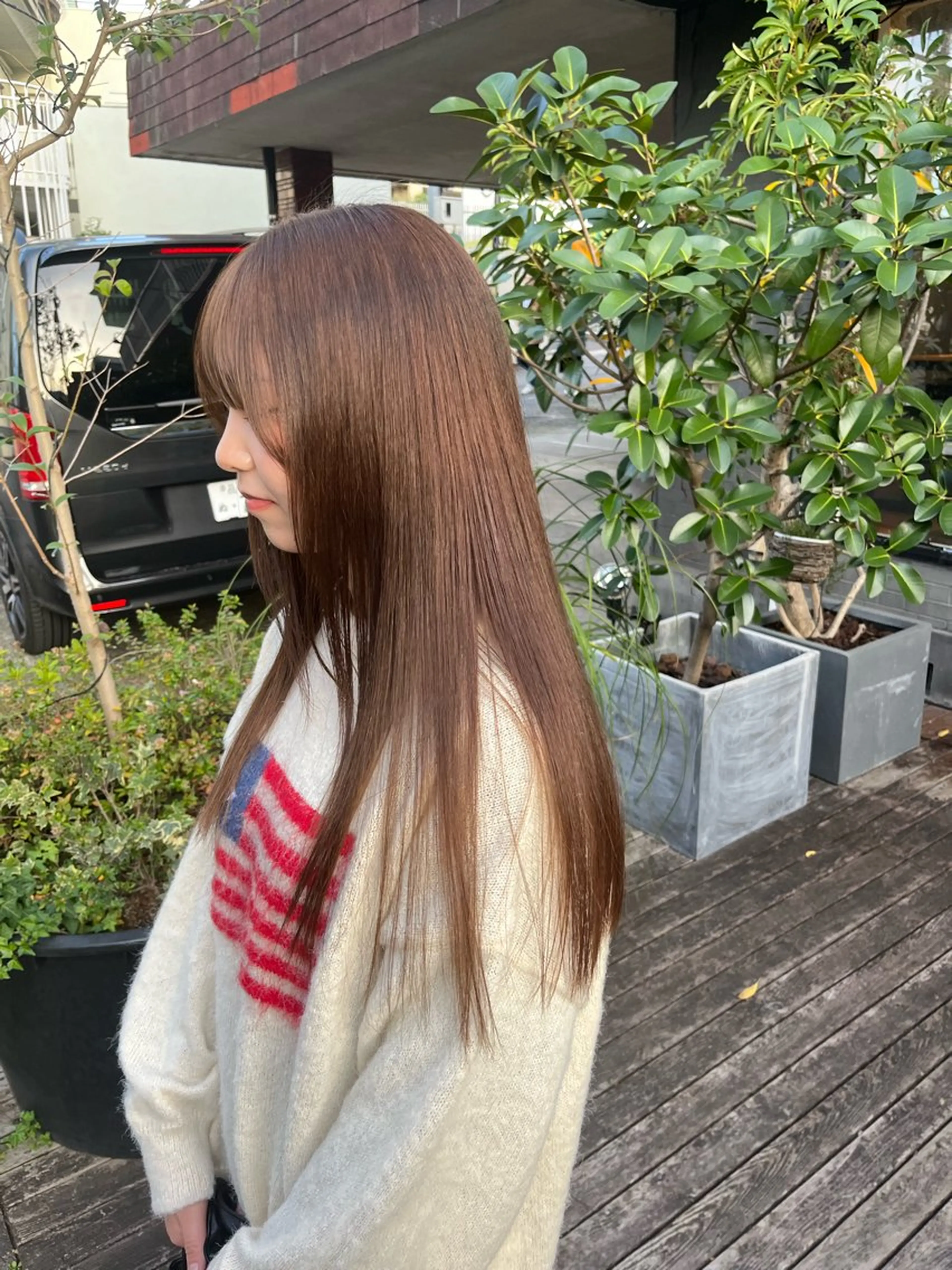 ロング カラー ヘアカラー Juna✂️ レイヤー / ボブのヘアスタイル