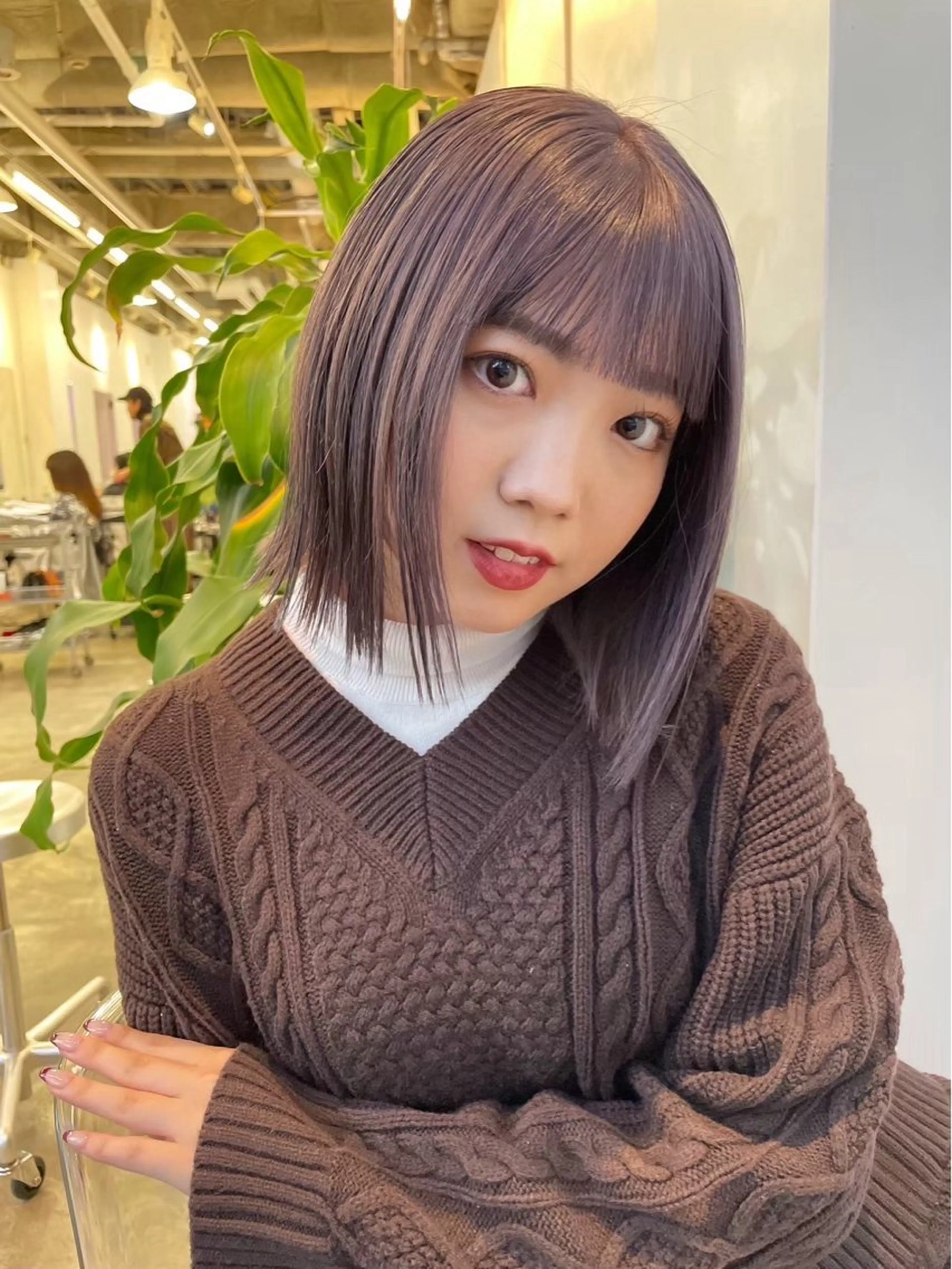 ショート カラー ヘアカラー ness ネスのヘアスタイル