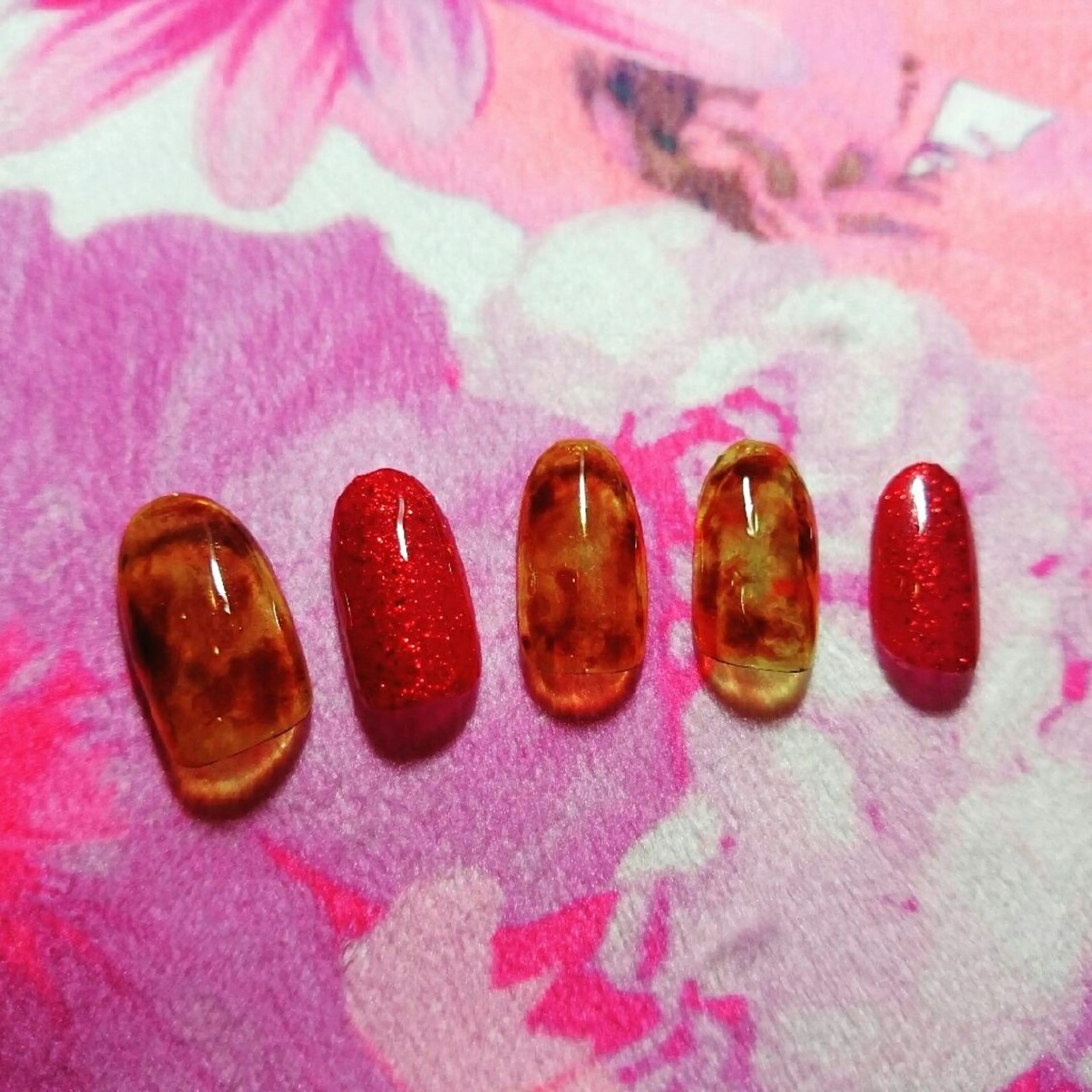 ネイル べっ甲ネイル JEWEL nailのネイルデザイン