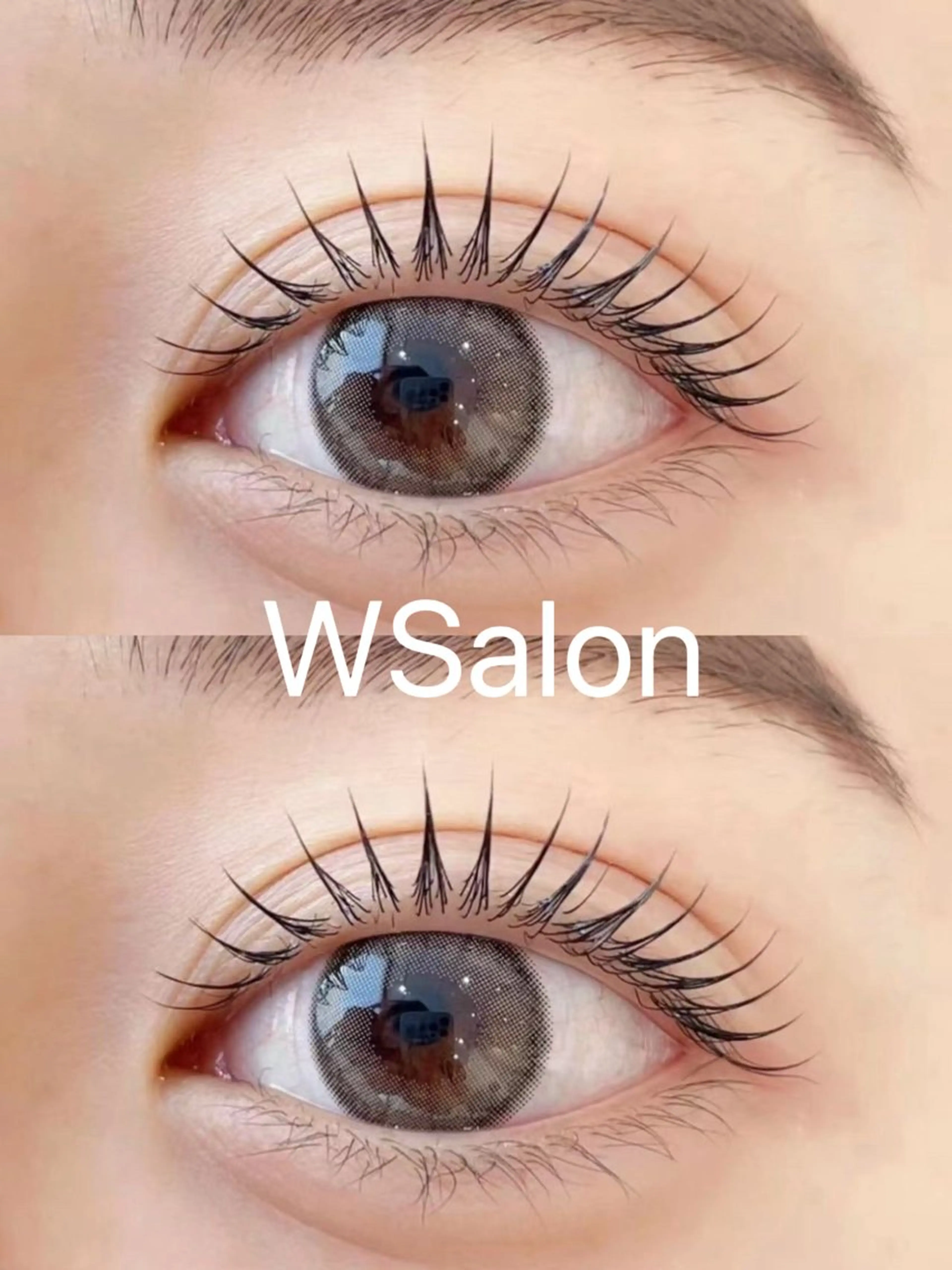マツエク・マツパ 付け放題 バインドロック カラーマツエク フラットラッシュ 韓国風マツエク マツパ W salon アイラッシュのマツエク・マツパデザイン