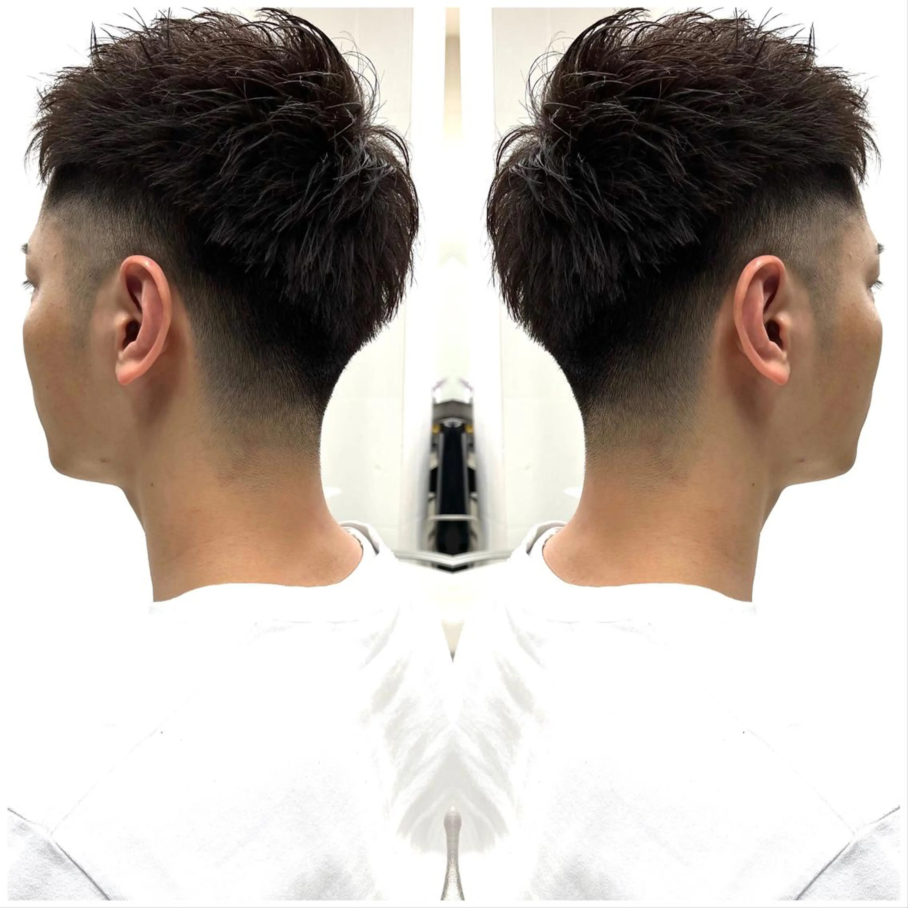 ショート カラー メンズ メンズパーマ ツーブロック カット ヘアカラー トリートメント BOOTH share salon所属・ハタケヤマヨシキ ／BOOTHのヘアスタイル